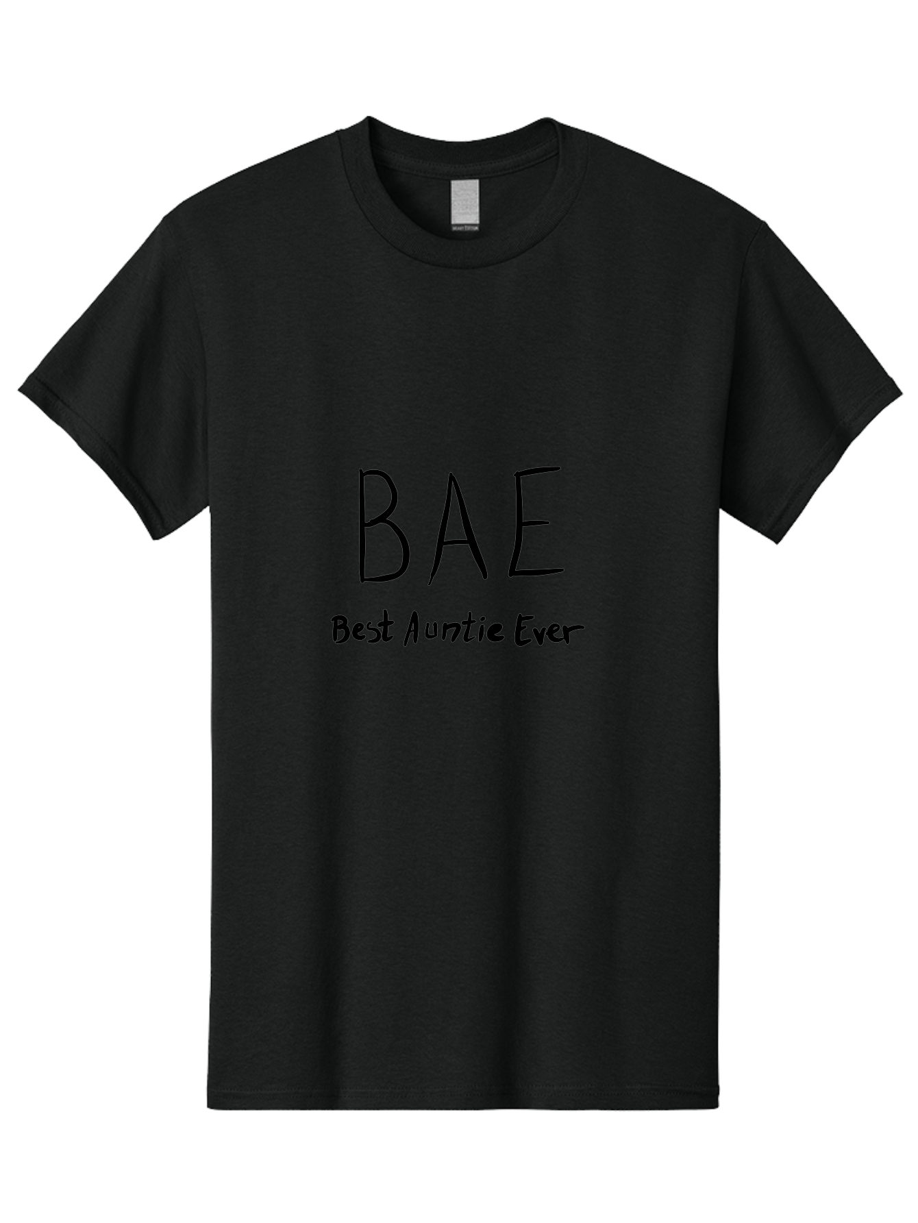 Bae-Best-Auntie-Ever Men'S Graphic Tee, 100% Cotton, Comfortable Casual Summer Wear, Machine Washable, Fun Aunt Gift, Auntie Appreciation, Best Aunt Ever, Bae, Auntie Love, Aunt Quotes, Aunt Life - Aaa008 5