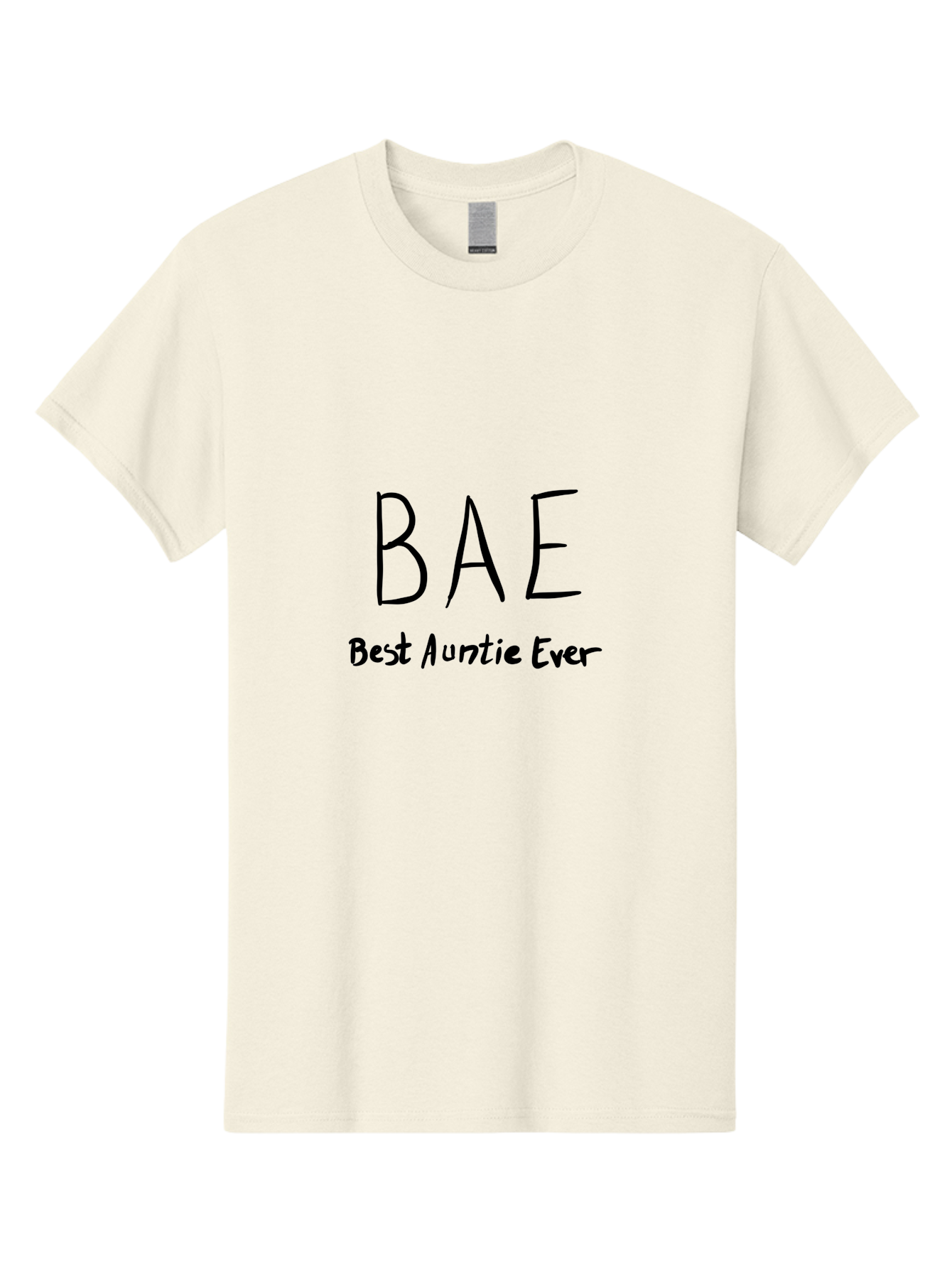 Bae-Best-Auntie-Ever Men'S Graphic Tee, 100% Cotton, Comfortable Casual Summer Wear, Machine Washable, Fun Aunt Gift, Auntie Appreciation, Best Aunt Ever, Bae, Auntie Love, Aunt Quotes, Aunt Life - Aaa008 27