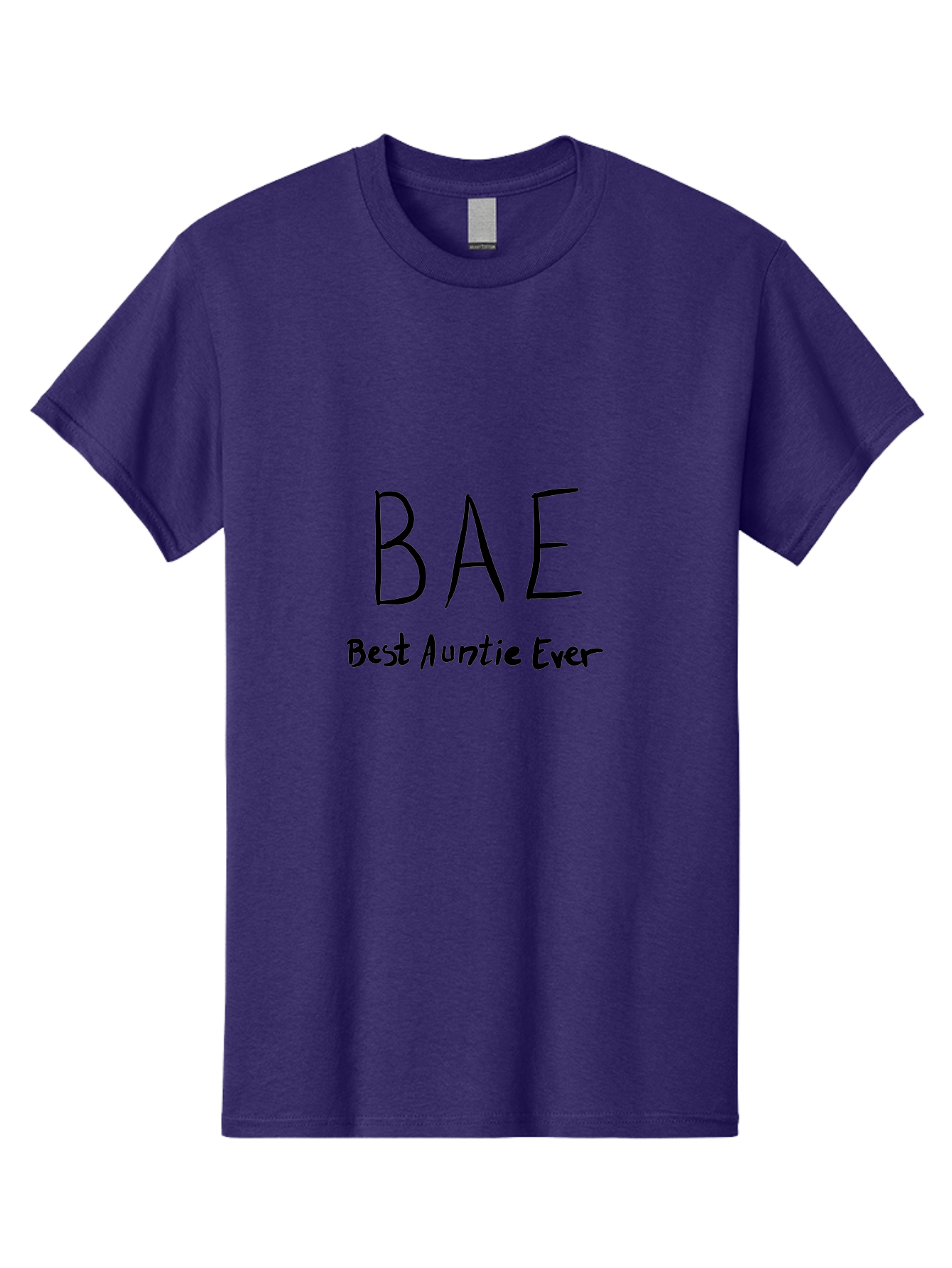 Bae-Best-Auntie-Ever Men'S Graphic Tee, 100% Cotton, Comfortable Casual Summer Wear, Machine Washable, Fun Aunt Gift, Auntie Appreciation, Best Aunt Ever, Bae, Auntie Love, Aunt Quotes, Aunt Life - Aaa008 11