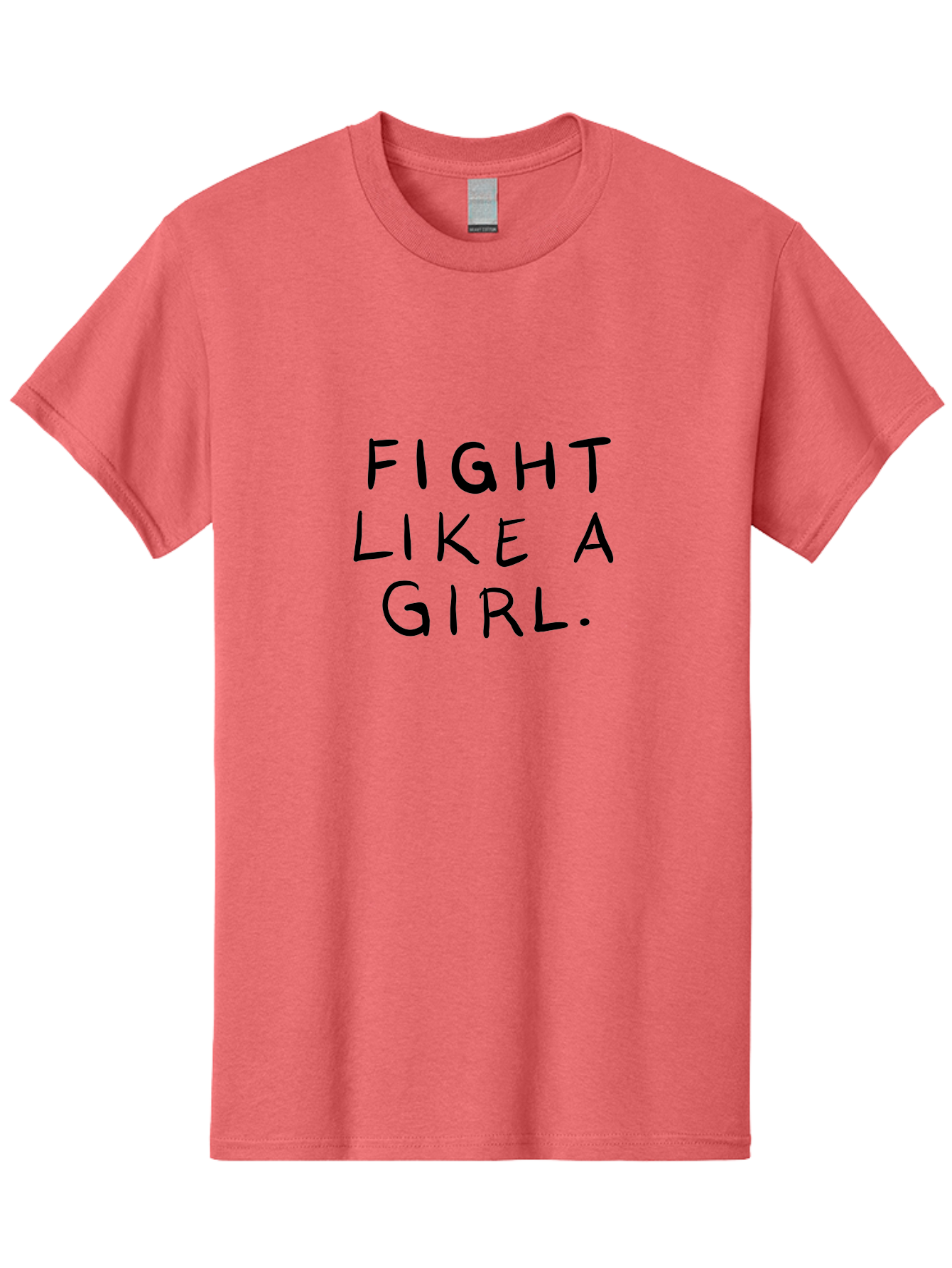 Fight-Like-Girl Men'S Graphic Tee, 100% Cotton, Comfortable Casual Summer Wear, Machine Washable, Female Empowerment, Feminist Movement, Girl Power, Inspiring Quotes, Motivational Phrases, Women'S Rights - Aaa037 5