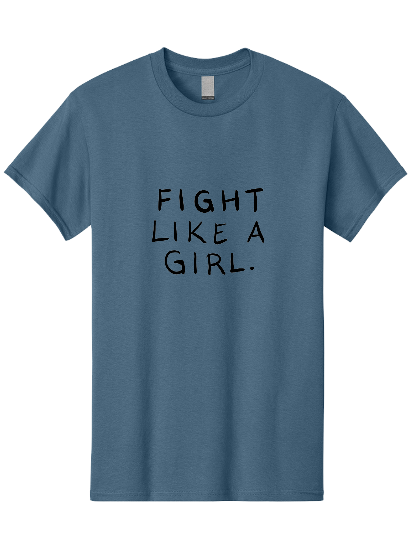 Fight-Like-Girl Men'S Graphic Tee, 100% Cotton, Comfortable Casual Summer Wear, Machine Washable, Female Empowerment, Feminist Movement, Girl Power, Inspiring Quotes, Motivational Phrases, Women'S Rights - Aaa037 11