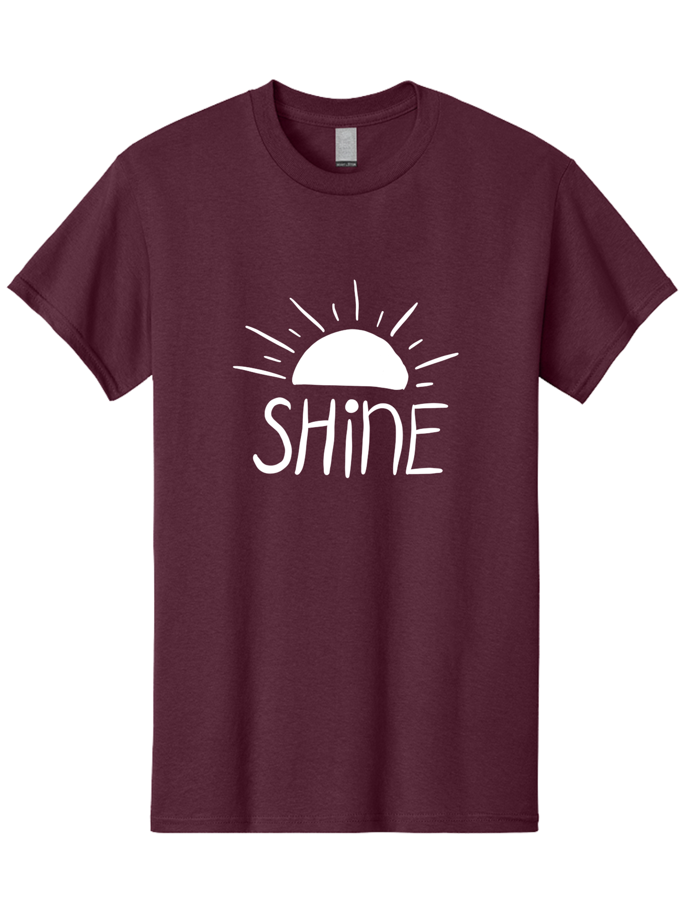 Shine Men'S Graphic Tee, 100% Cotton, Comfortable Casual Summer Wear, Machine Washable, Shine, Positivity, Motivation, Inspirational Quote, Happiness, Encouragement, Uplifting Message, Optimism Symbol - Aaa122 15