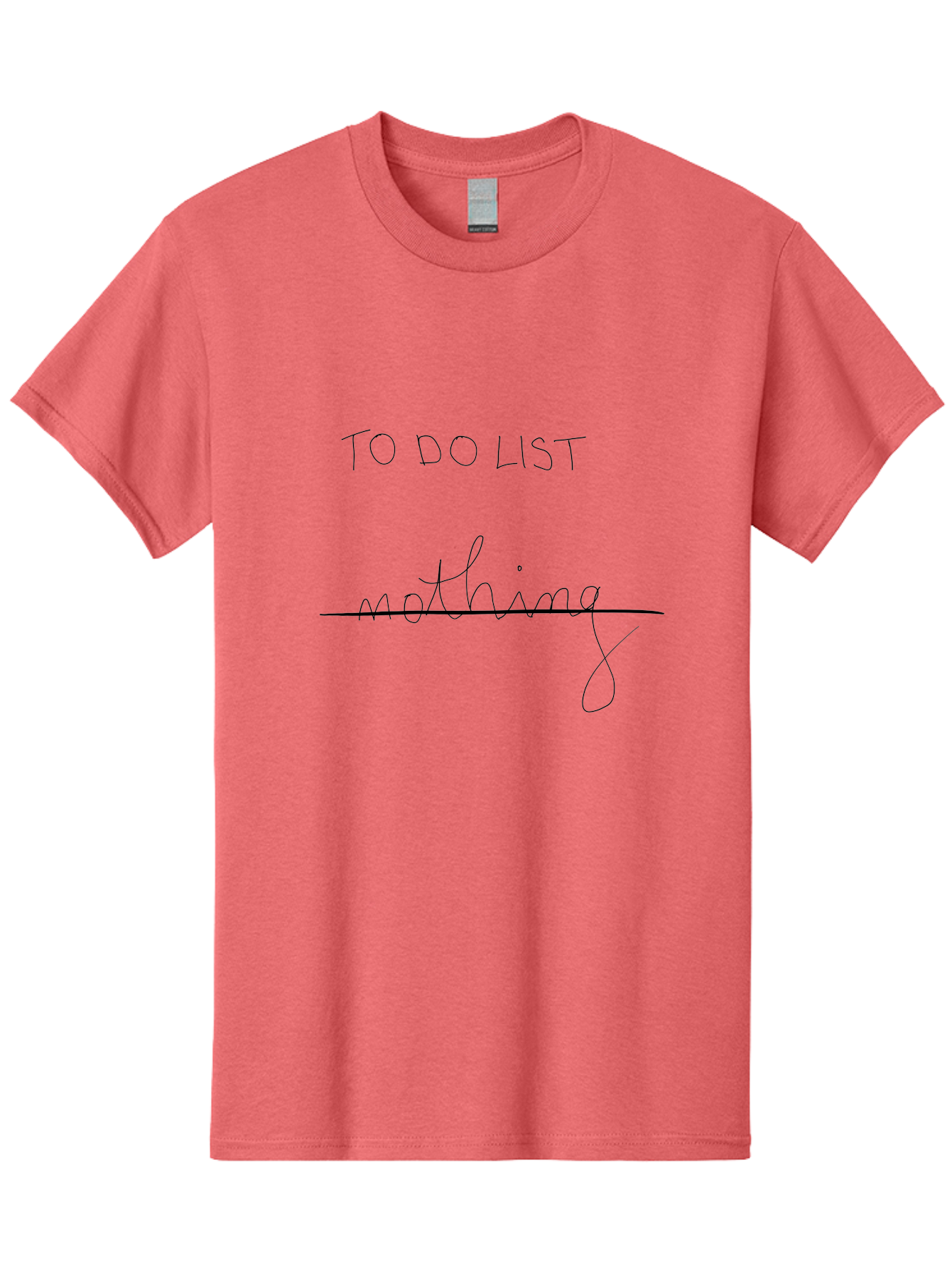 To-Do-List Men'S Graphic Tee, 100% Cotton, Comfortable Casual Summer Wear, Machine Washable, To-Do List, Nothing To Do, Crossed Off Task, Productivity Humor, Procrastination, Relaxed Attitude, Lazy Day, Task Completion - Aaa133 29