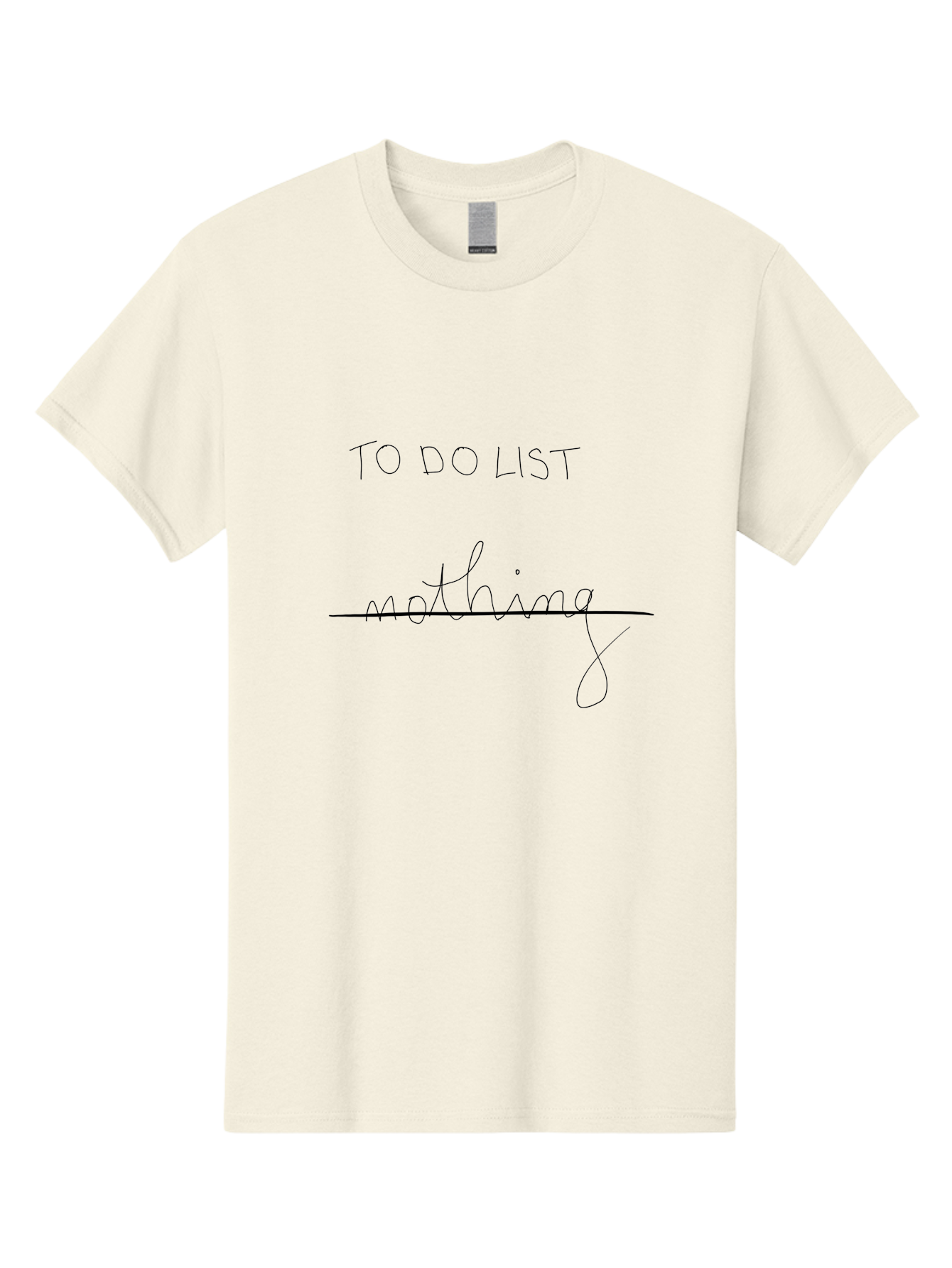 To-Do-List Men'S Graphic Tee, 100% Cotton, Comfortable Casual Summer Wear, Machine Washable, To-Do List, Nothing To Do, Crossed Off Task, Productivity Humor, Procrastination, Relaxed Attitude, Lazy Day, Task Completion - Aaa133 11