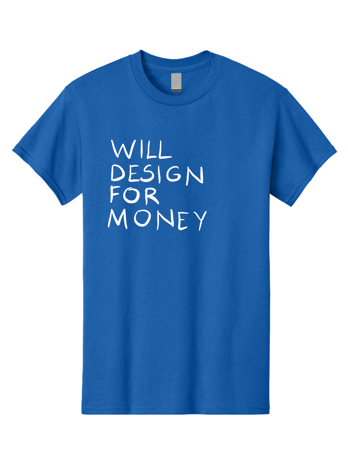 Will-Design-For-Money Men'S Graphic Tee, 100% Cotton, Comfortable Casual Summer Wear, Machine Washable, Graphic Design Services, Freelance Designer, Design For Hire, Money Making Opportunities, Professional Design Solutions, Custom Graphics - Aaa140 3