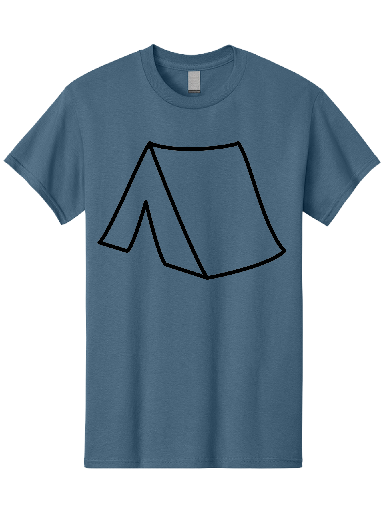 A Men'S Graphic Tee, 100% Cotton, Comfortable Casual Summer Wear, Machine Washable, Simple Line Art, Capital Letter A, Stylized Letter, Minimalist Design, Black Outline, Modern Typography - Aaa153 19