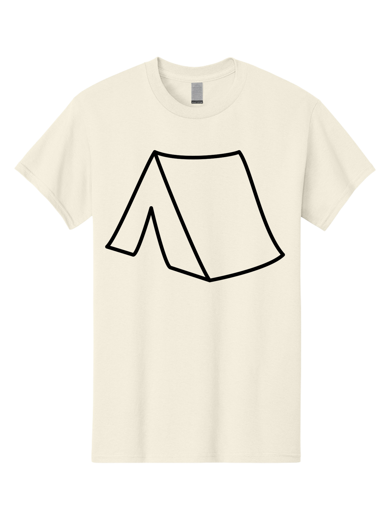 A Men'S Graphic Tee, 100% Cotton, Comfortable Casual Summer Wear, Machine Washable, Simple Line Art, Capital Letter A, Stylized Letter, Minimalist Design, Black Outline, Modern Typography - Aaa153 13