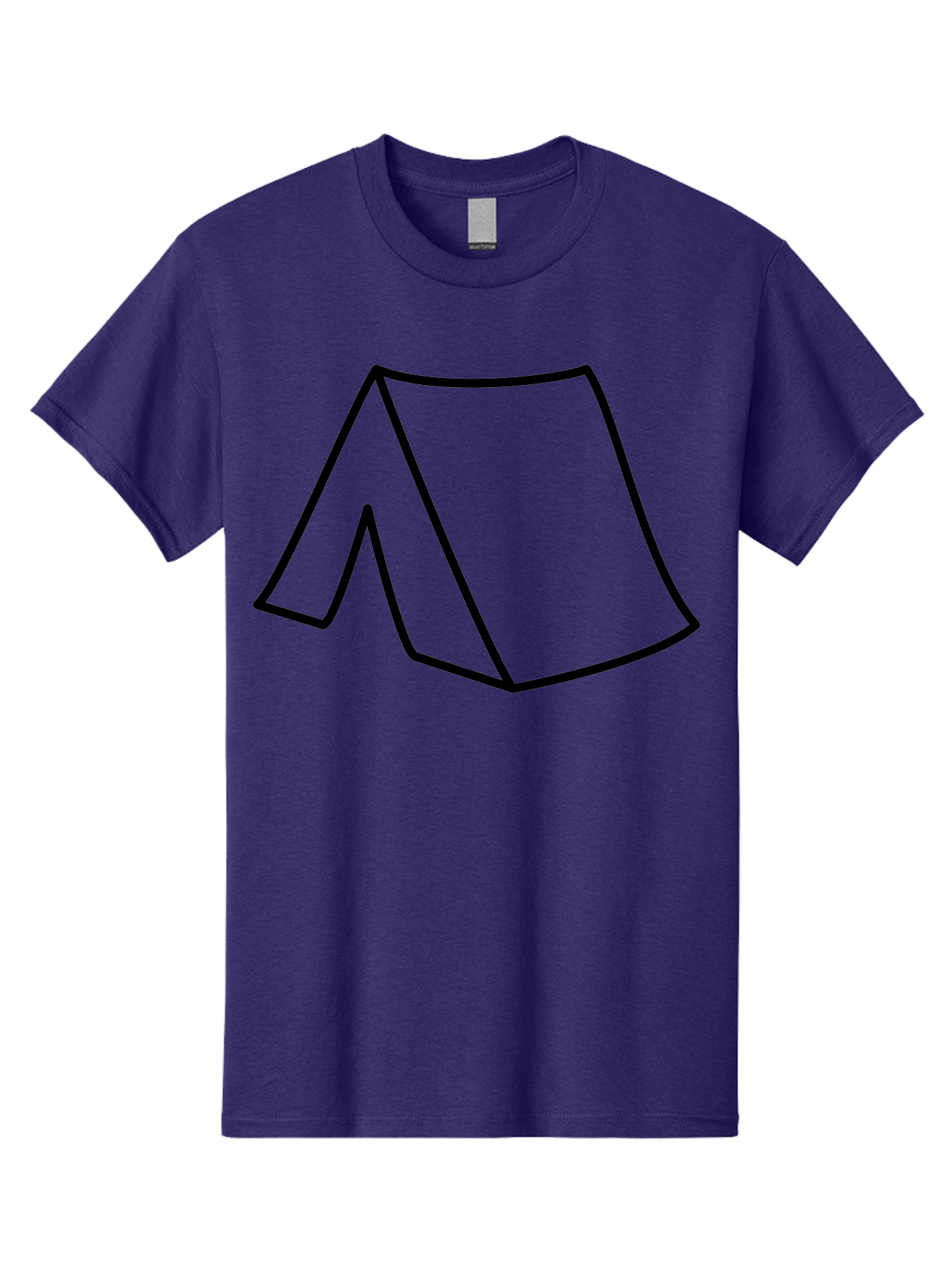 A Men'S Graphic Tee, 100% Cotton, Comfortable Casual Summer Wear, Machine Washable, Simple Line Art, Capital Letter A, Stylized Letter, Minimalist Design, Black Outline, Modern Typography - Aaa153 27