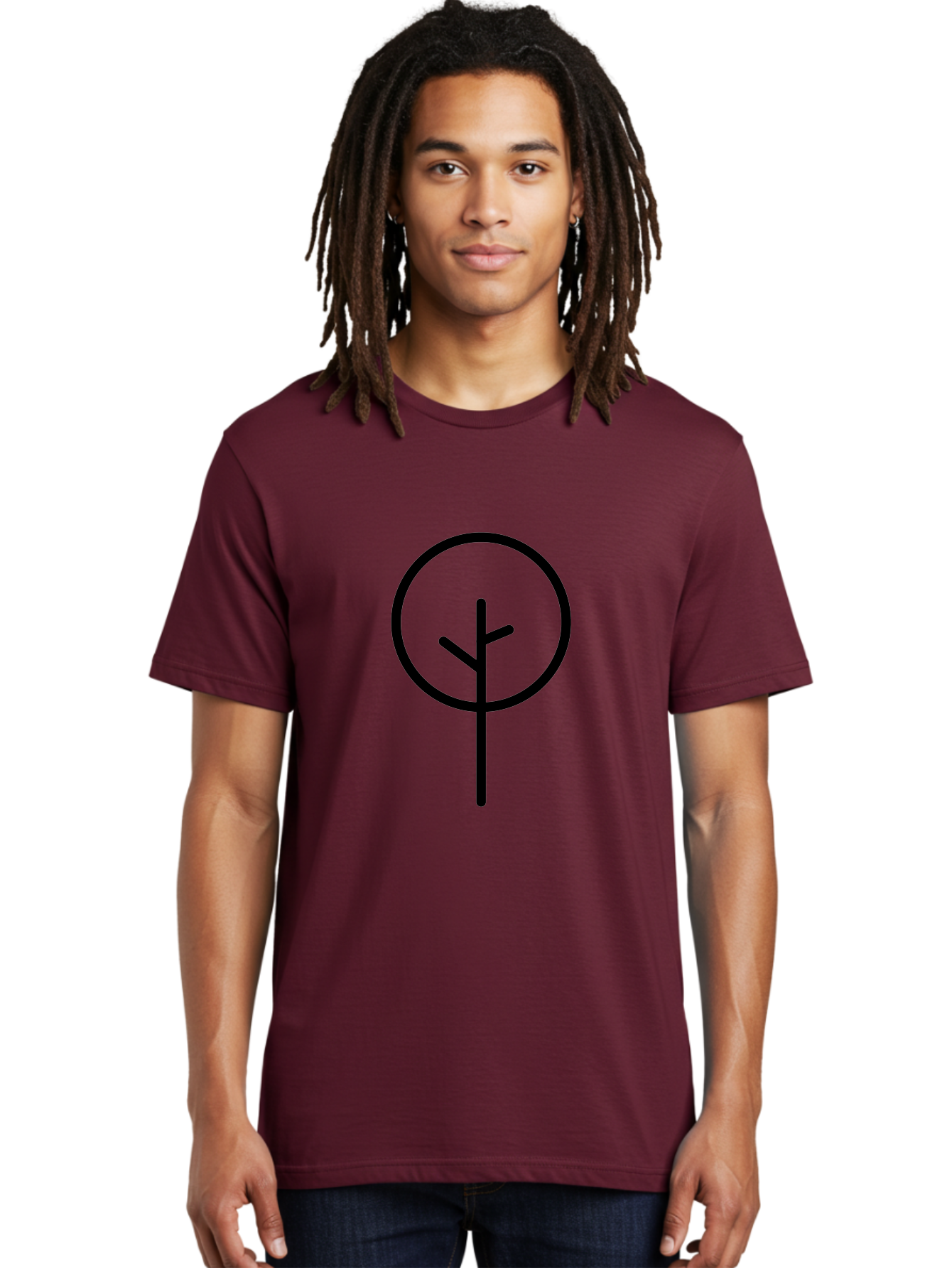 Algiz-1 Men'S Graphic Tee, 100% Cotton, Comfortable Casual Summer Wear, Machine Washable, Algiz Rune, Norse Symbol, Protection Charm, Ancient Writing, Mystical Sign, Spiritual Protection, Esoteric Art - Aaa155 14