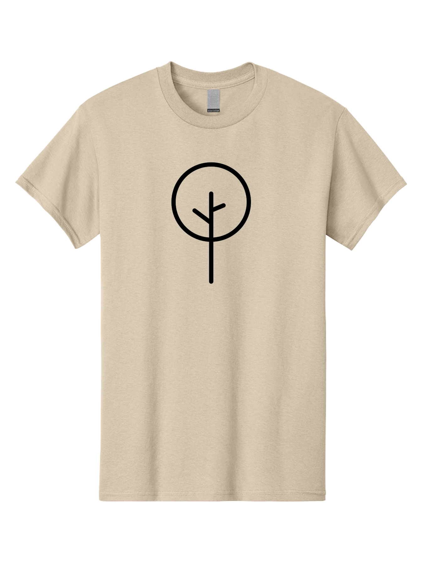Algiz-1 Men'S Graphic Tee, 100% Cotton, Comfortable Casual Summer Wear, Machine Washable, Algiz Rune, Norse Symbol, Protection Charm, Ancient Writing, Mystical Sign, Spiritual Protection, Esoteric Art - Aaa155 5