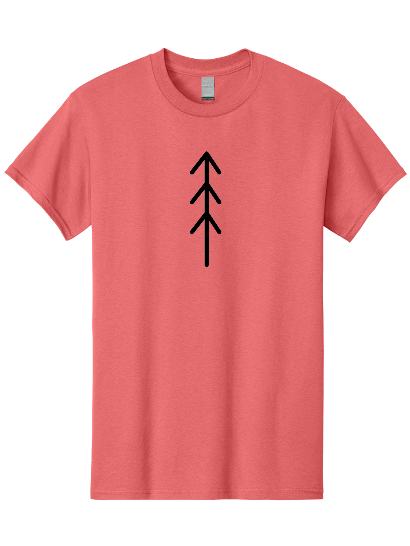 Algiz Men'S Graphic Tee, 100% Cotton, Comfortable Casual Summer Wear, Machine Washable, Rune Symbol, Protection Symbol, Ancient Writing, Mystical Sign, Symbolic Icon, Norse Mythology, Algiz Rune - Aaa156 29