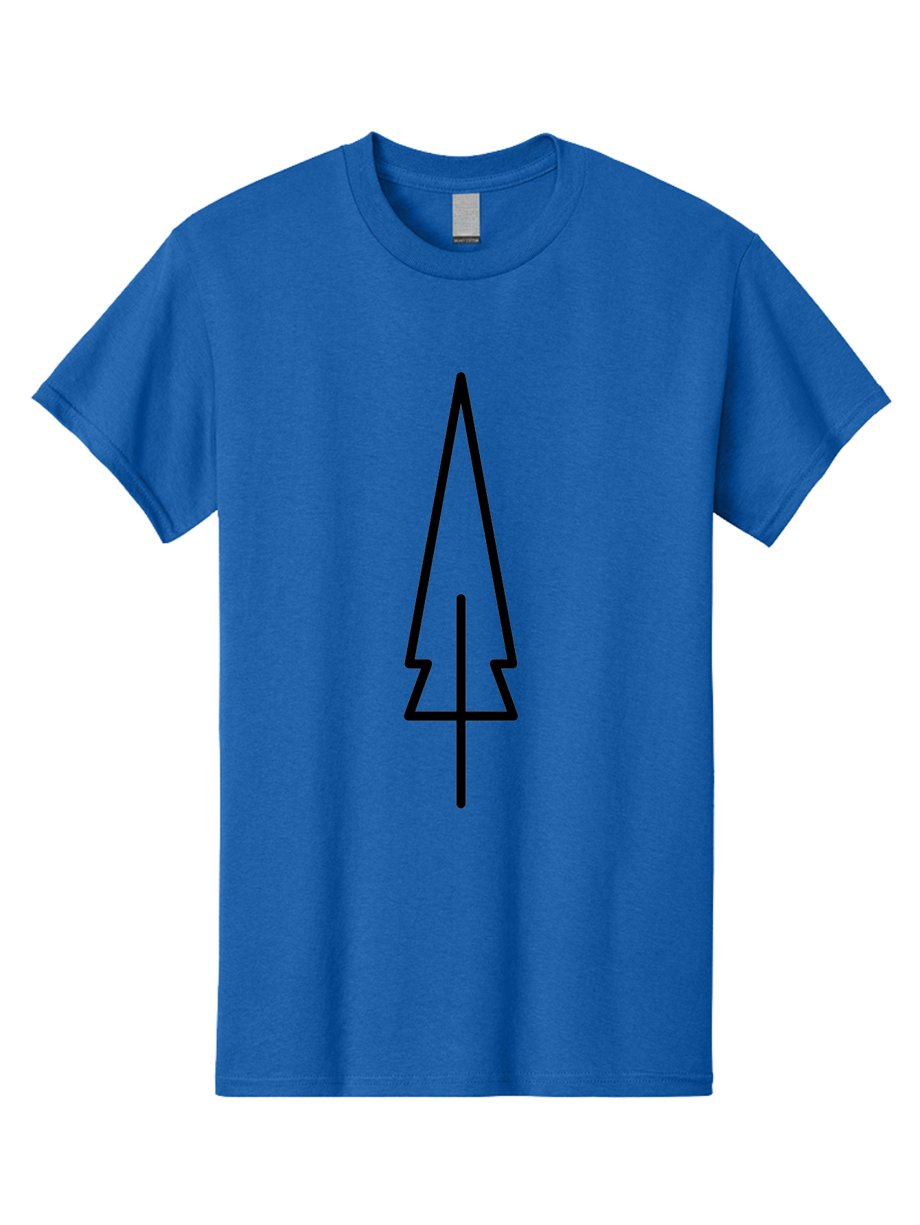 Christmas-Tree-5 Men'S Graphic Tee, 100% Cotton, Comfortable Casual Summer Wear, Machine Washable, Christmas Tree Outline, Festive Symbol, Holiday Icon, Minimalist Design, Black Silhouette, Simple Christmas Graphic, Winter Symbol - Aaa174 17