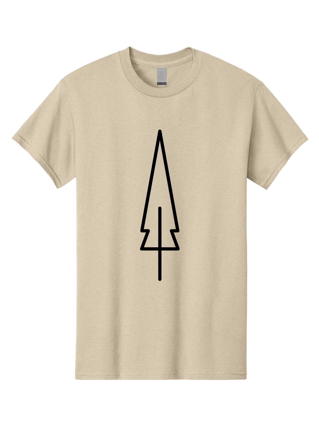 Christmas-Tree-5 Men'S Graphic Tee, 100% Cotton, Comfortable Casual Summer Wear, Machine Washable, Christmas Tree Outline, Festive Symbol, Holiday Icon, Minimalist Design, Black Silhouette, Simple Christmas Graphic, Winter Symbol - Aaa174 21