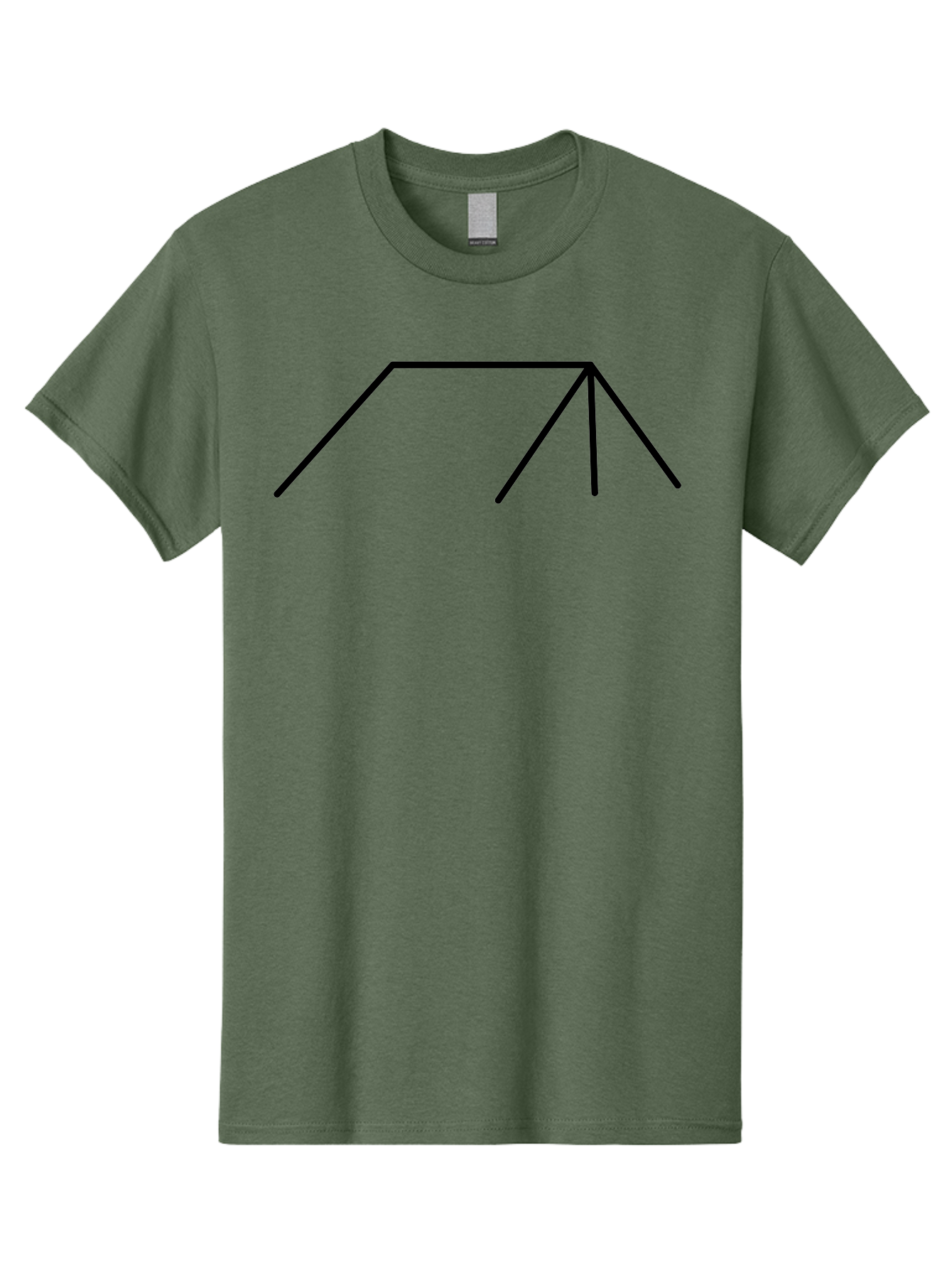 Stick-Figure Men'S Graphic Tee, 100% Cotton, Comfortable Casual Summer Wear, Machine Washable, Simple Line Drawing, Geometric Shape, Abstract Design, Minimalist Art, Black Lines, Simple Graphics - Aaa206 21