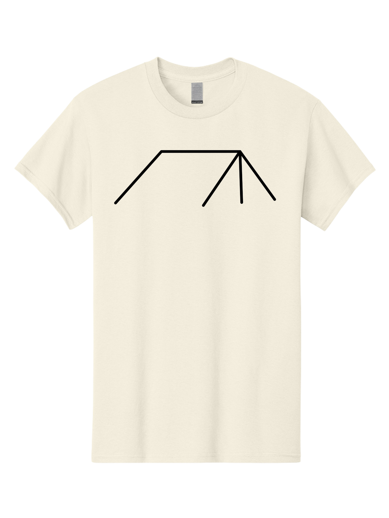 Stick-Figure Men'S Graphic Tee, 100% Cotton, Comfortable Casual Summer Wear, Machine Washable, Simple Line Drawing, Geometric Shape, Abstract Design, Minimalist Art, Black Lines, Simple Graphics - Aaa206 19