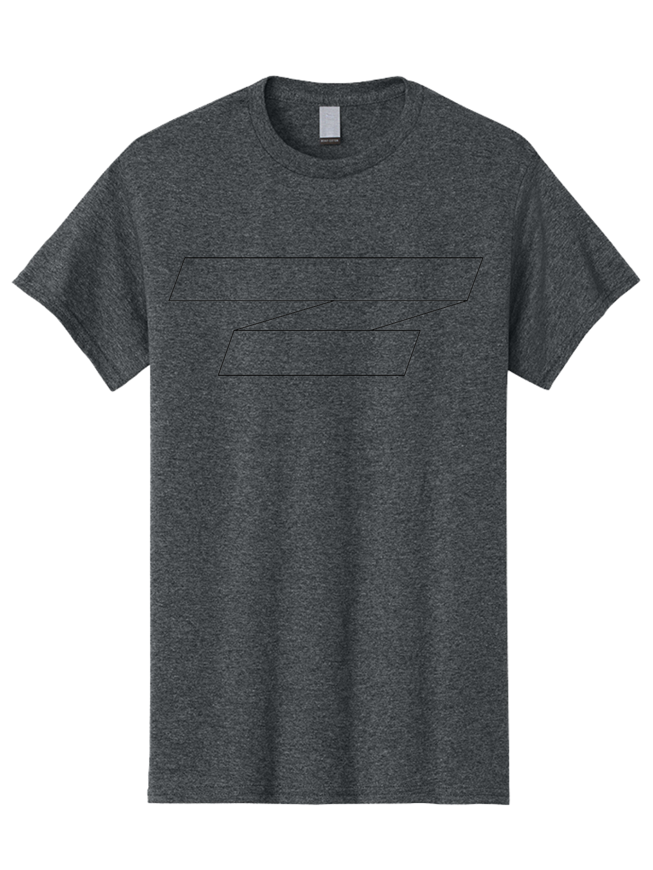 Z Men'S Graphic Tee, 100% Cotton, Comfortable Casual Summer Wear, Machine Washable, Stylized Letter Z, Geometric Shape, Minimalist Design, Simple Outline, Black Lines, Abstract Graphic - Aaa230 15