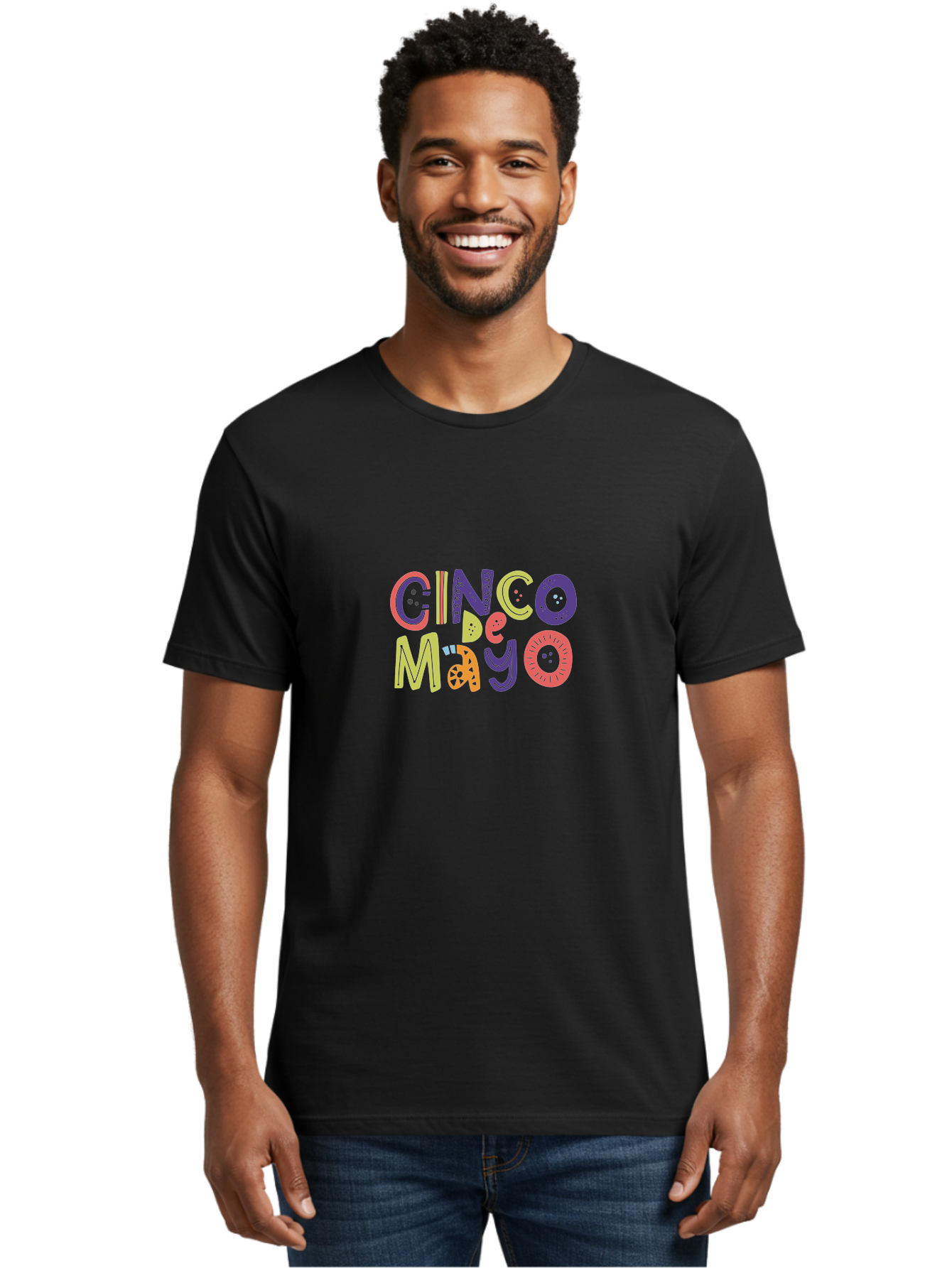 Cinco-De-Mayo-4 Men'S Graphic Tee, 100% Cotton, Comfortable Casual Summer Wear, Machine Washable, Cinco De Mayo Celebration, Mexican Holiday, Festive Typography, Vibrant Colors, Party Decorations, Cultural Heritage, Traditional Mexican, - Aaa236 18