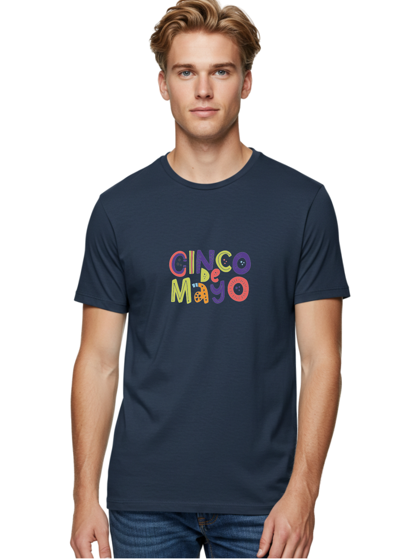 Cinco-De-Mayo-4 Men'S Graphic Tee, 100% Cotton, Comfortable Casual Summer Wear, Machine Washable, Cinco De Mayo Celebration, Mexican Holiday, Festive Typography, Vibrant Colors, Party Decorations, Cultural Heritage, Traditional Mexican, - Aaa236 14