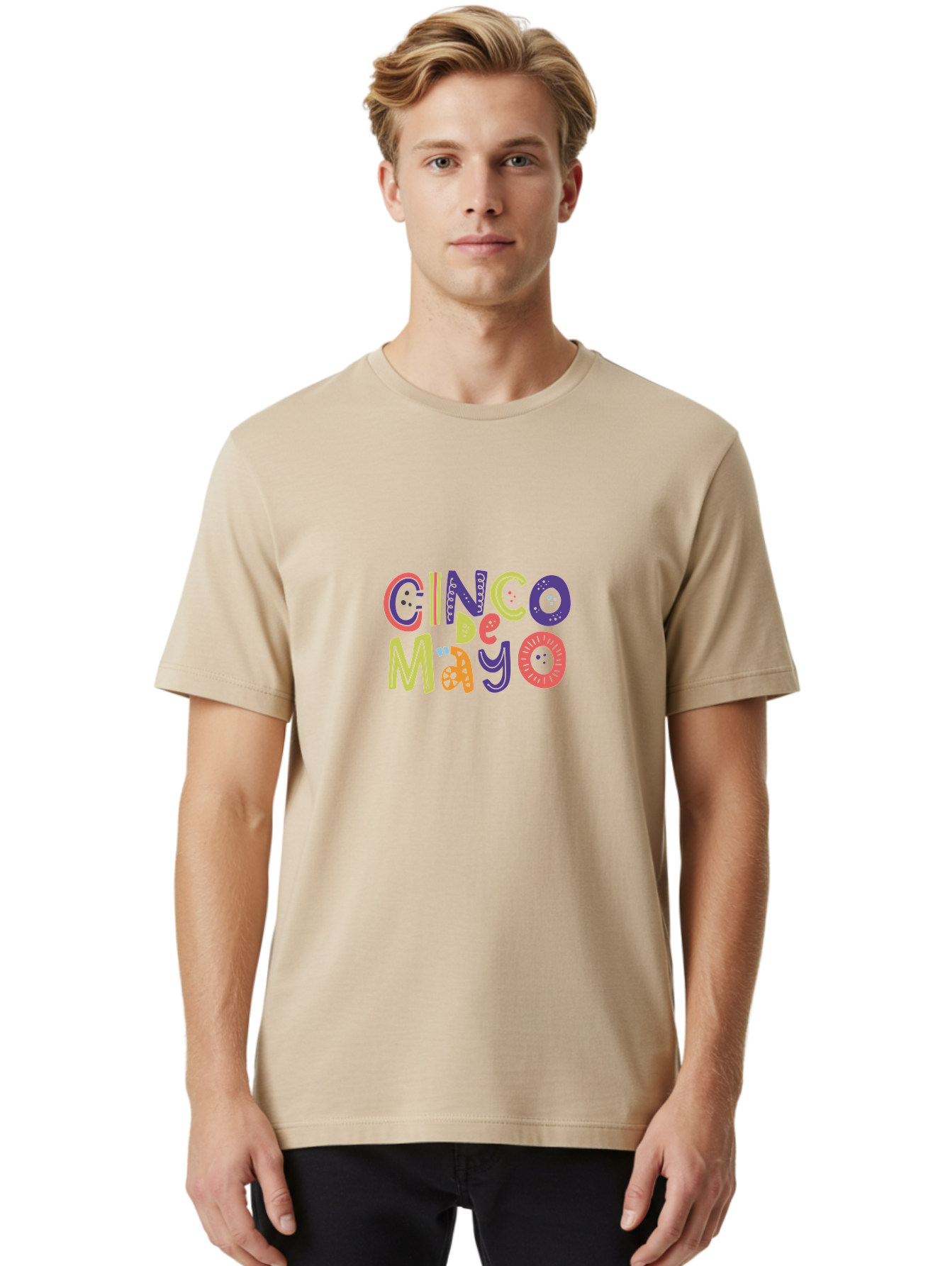 Cinco-De-Mayo-4 Men'S Graphic Tee, 100% Cotton, Comfortable Casual Summer Wear, Machine Washable, Cinco De Mayo Celebration, Mexican Holiday, Festive Typography, Vibrant Colors, Party Decorations, Cultural Heritage, Traditional Mexican, - Aaa236 22