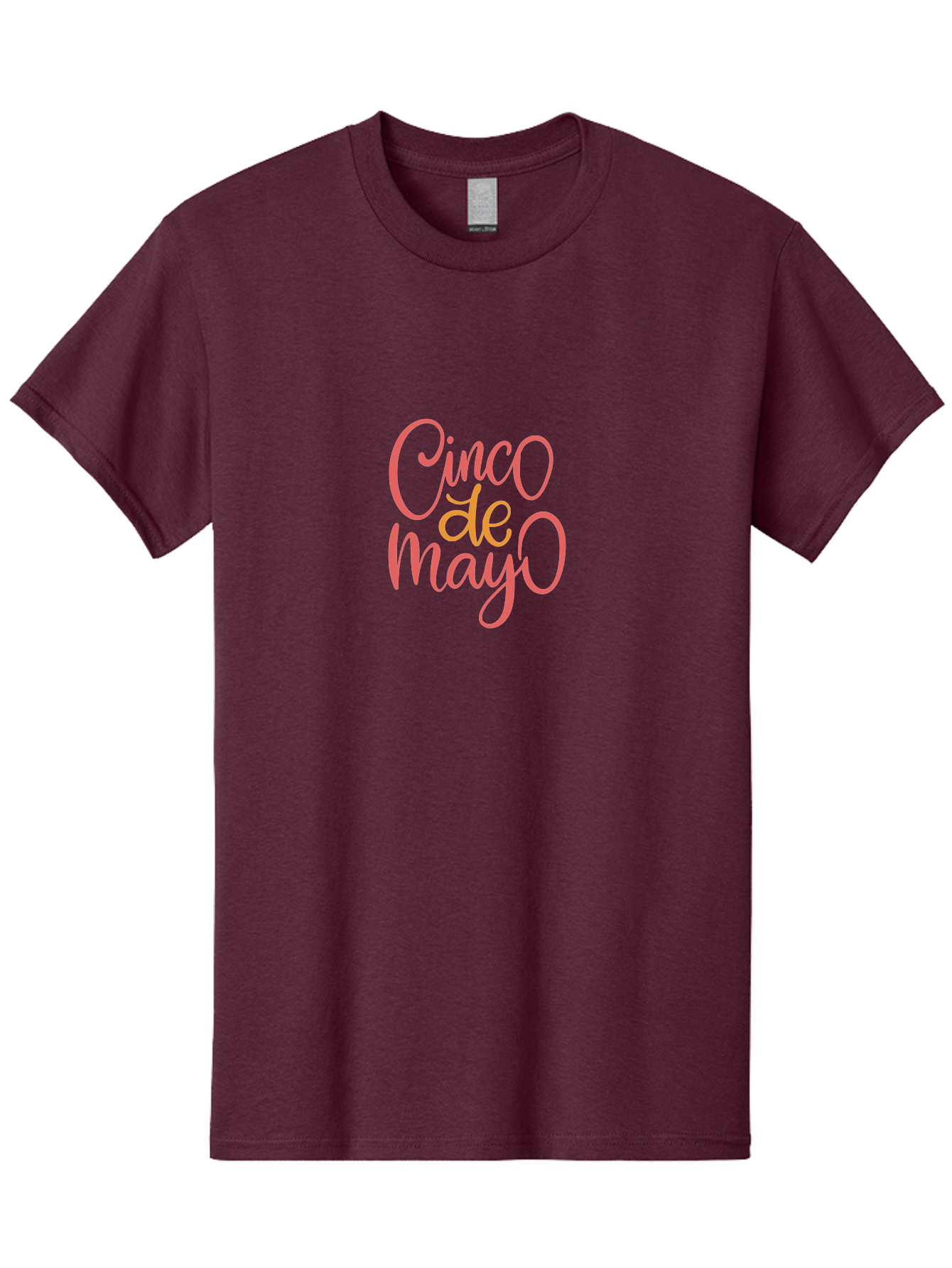 Cinco-De-Mayo-5 Men'S Graphic Tee, 100% Cotton, Comfortable Casual Summer Wear, Machine Washable, Cinco De Mayo, Festive Celebration, Mexican Holiday, Vibrant Pink Text, Cultural Heritage, Party Invitation, Holiday Greeting - Aaa237 17