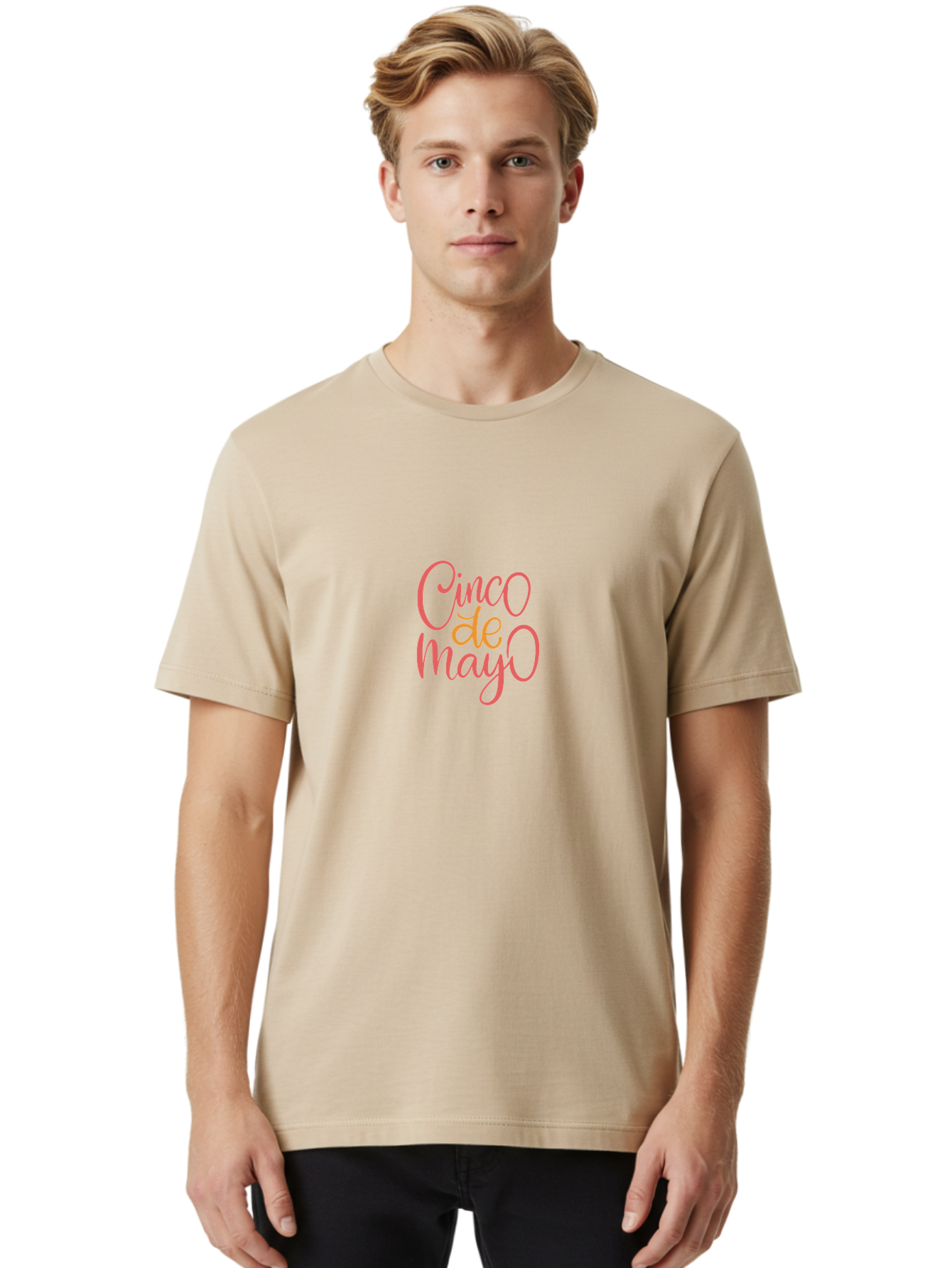 Cinco-De-Mayo-5 Men'S Graphic Tee, 100% Cotton, Comfortable Casual Summer Wear, Machine Washable, Cinco De Mayo, Festive Celebration, Mexican Holiday, Vibrant Pink Text, Cultural Heritage, Party Invitation, Holiday Greeting - Aaa237 16