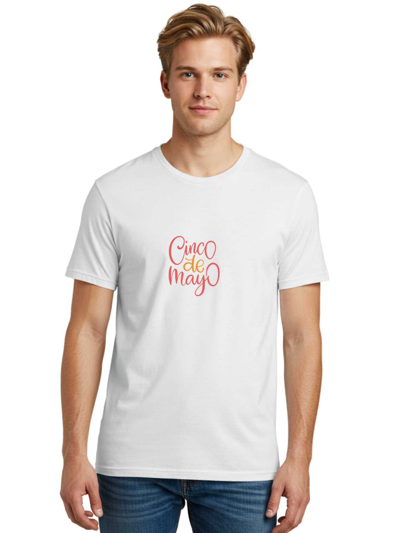 Cinco-De-Mayo-5 Men'S Graphic Tee, 100% Cotton, Comfortable Casual Summer Wear, Machine Washable, Cinco De Mayo, Festive Celebration, Mexican Holiday, Vibrant Pink Text, Cultural Heritage, Party Invitation, Holiday Greeting - Aaa237 14