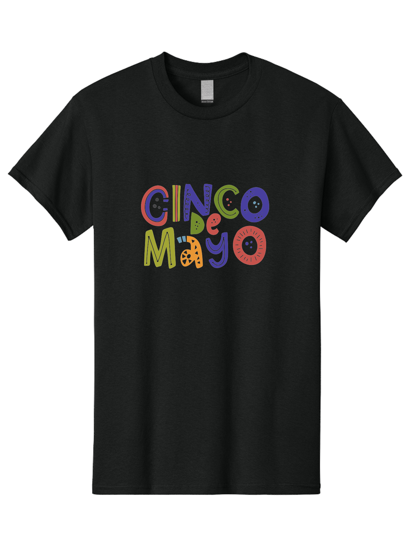 Cinco-De-Mayo-6 Men'S Graphic Tee, 100% Cotton, Comfortable Casual Summer Wear, Machine Washable, Cinco De Mayo, Colorful Text, Festive Typography, Mexican Holiday, Party Decorations, Vibrant Colors, Celebration - Aaa238 27