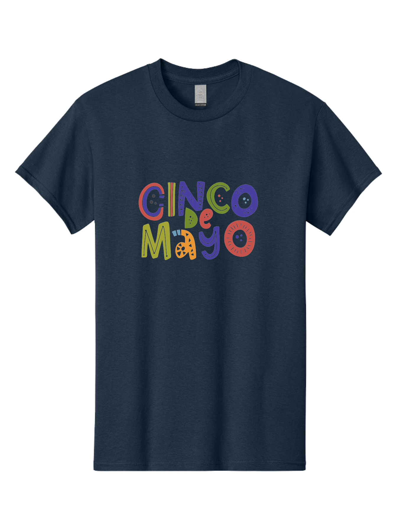 Cinco-De-Mayo-6 Men'S Graphic Tee, 100% Cotton, Comfortable Casual Summer Wear, Machine Washable, Cinco De Mayo, Colorful Text, Festive Typography, Mexican Holiday, Party Decorations, Vibrant Colors, Celebration - Aaa238 21