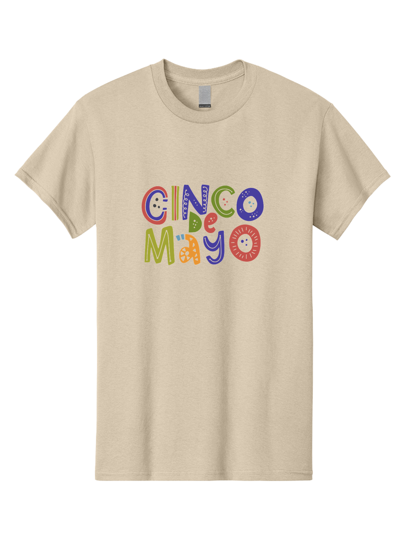 Cinco-De-Mayo-6 Men'S Graphic Tee, 100% Cotton, Comfortable Casual Summer Wear, Machine Washable, Cinco De Mayo, Colorful Text, Festive Typography, Mexican Holiday, Party Decorations, Vibrant Colors, Celebration - Aaa238 15