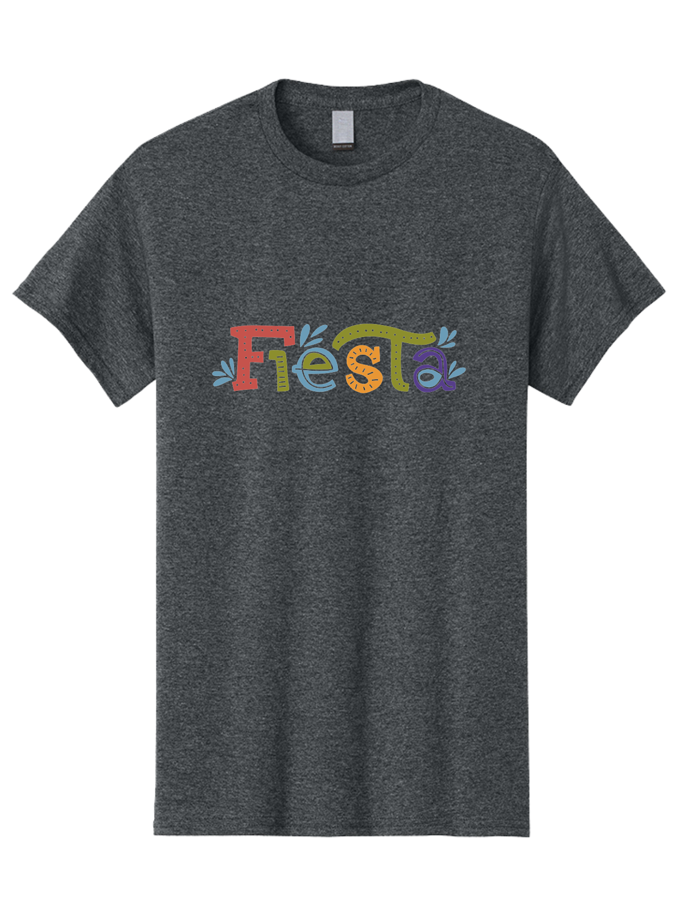 Fiesta-2 Men'S Graphic Tee, 100% Cotton, Comfortable Casual Summer Wear, Machine Washable, Fiesta, Colorful Text, Party Theme, Festive Atmosphere, Vibrant Colors, Celebratory Mood, Lively Graphics - Aaa244 27