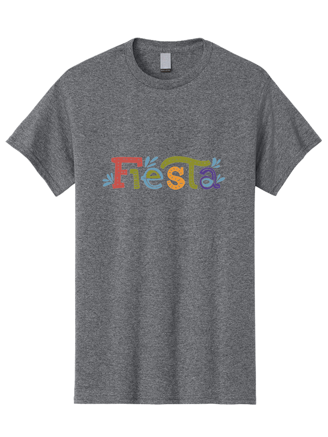 Fiesta-2 Men'S Graphic Tee, 100% Cotton, Comfortable Casual Summer Wear, Machine Washable, Fiesta, Colorful Text, Party Theme, Festive Atmosphere, Vibrant Colors, Celebratory Mood, Lively Graphics - Aaa244 13