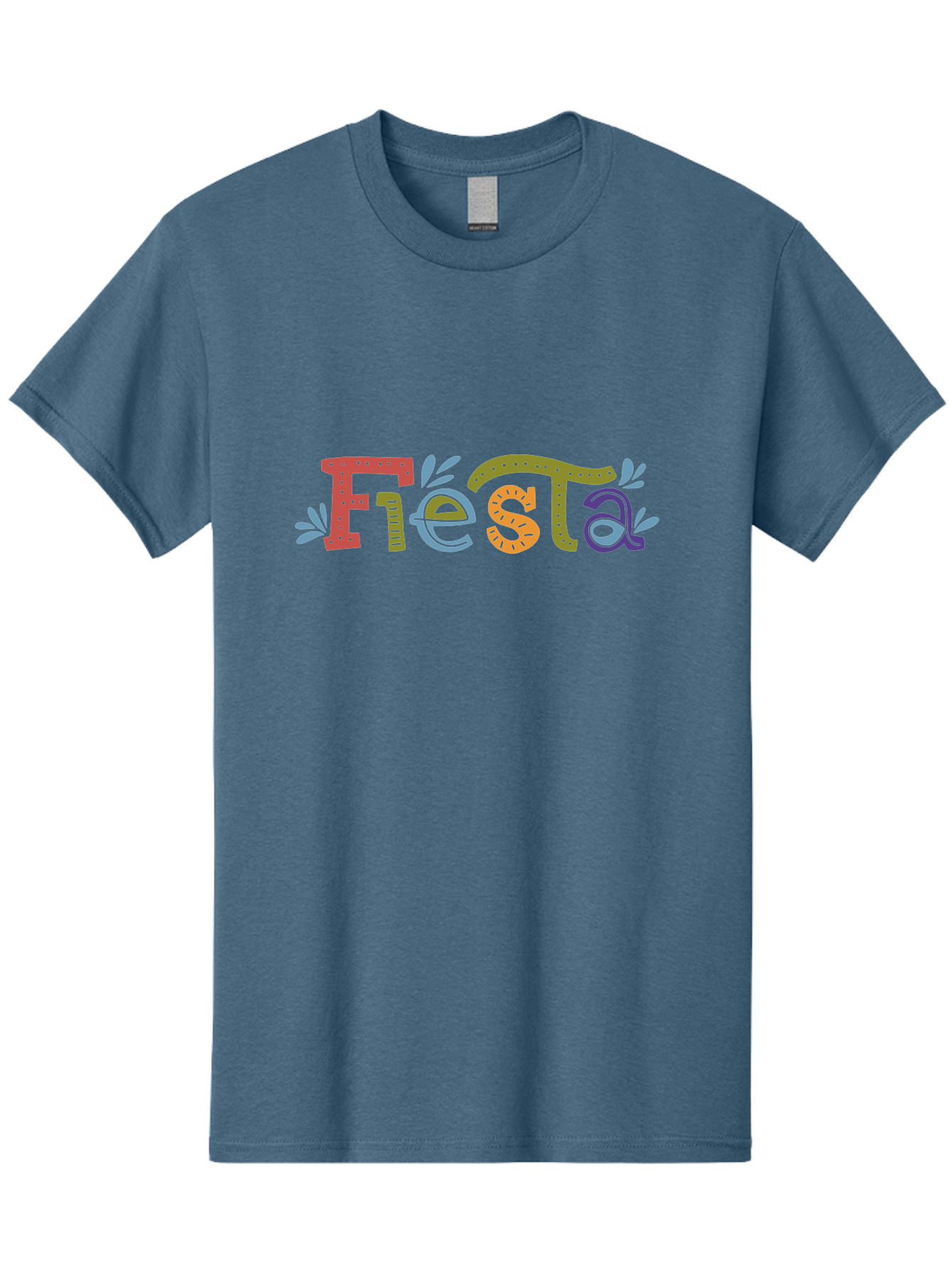 Fiesta-2 Men'S Graphic Tee, 100% Cotton, Comfortable Casual Summer Wear, Machine Washable, Fiesta, Colorful Text, Party Theme, Festive Atmosphere, Vibrant Colors, Celebratory Mood, Lively Graphics - Aaa244 29