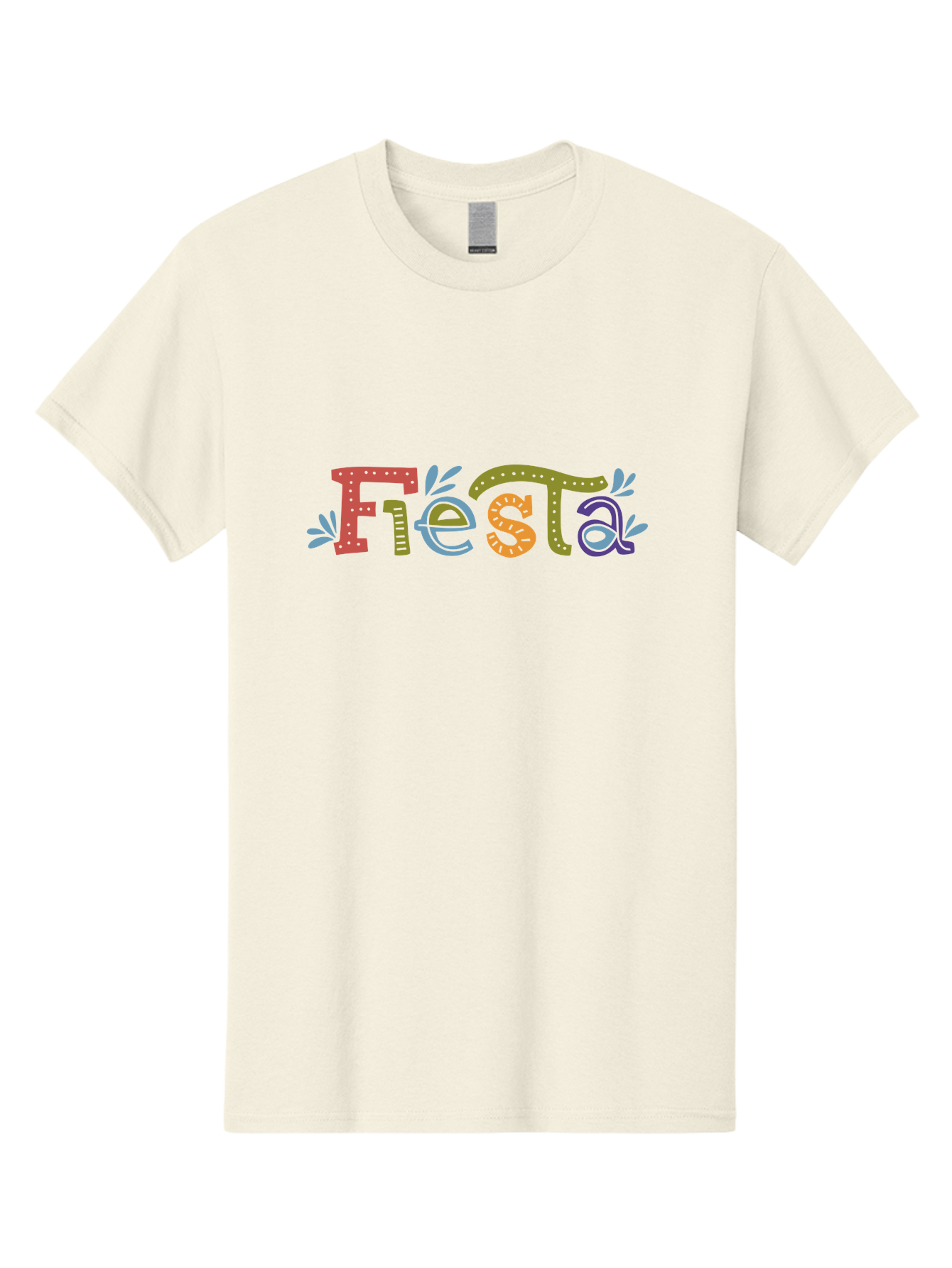 Fiesta-2 Men'S Graphic Tee, 100% Cotton, Comfortable Casual Summer Wear, Machine Washable, Fiesta, Colorful Text, Party Theme, Festive Atmosphere, Vibrant Colors, Celebratory Mood, Lively Graphics - Aaa244 11