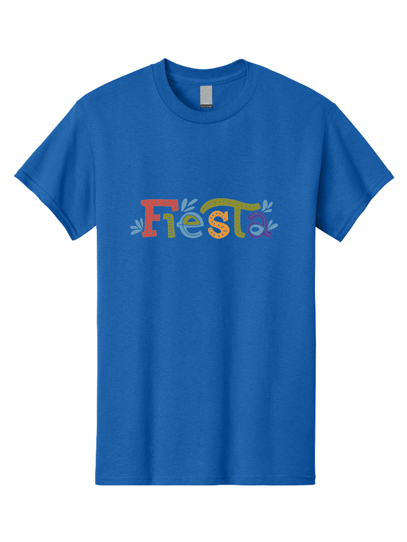 Fiesta-2 Men'S Graphic Tee, 100% Cotton, Comfortable Casual Summer Wear, Machine Washable, Fiesta, Colorful Text, Party Theme, Festive Atmosphere, Vibrant Colors, Celebratory Mood, Lively Graphics - Aaa244 17