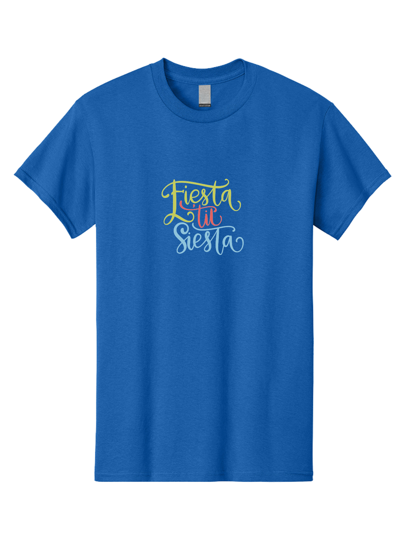 Fiesta-Til-Siesta Men'S Graphic Tee, 100% Cotton, Comfortable Casual Summer Wear, Machine Washable, Party Invitation, Festive Vibes, Celebration Graphics, Colorful Typography, Party Time, Fiesta Theme, Siesta Fun, Vibrant Colors, - Aaa246 13