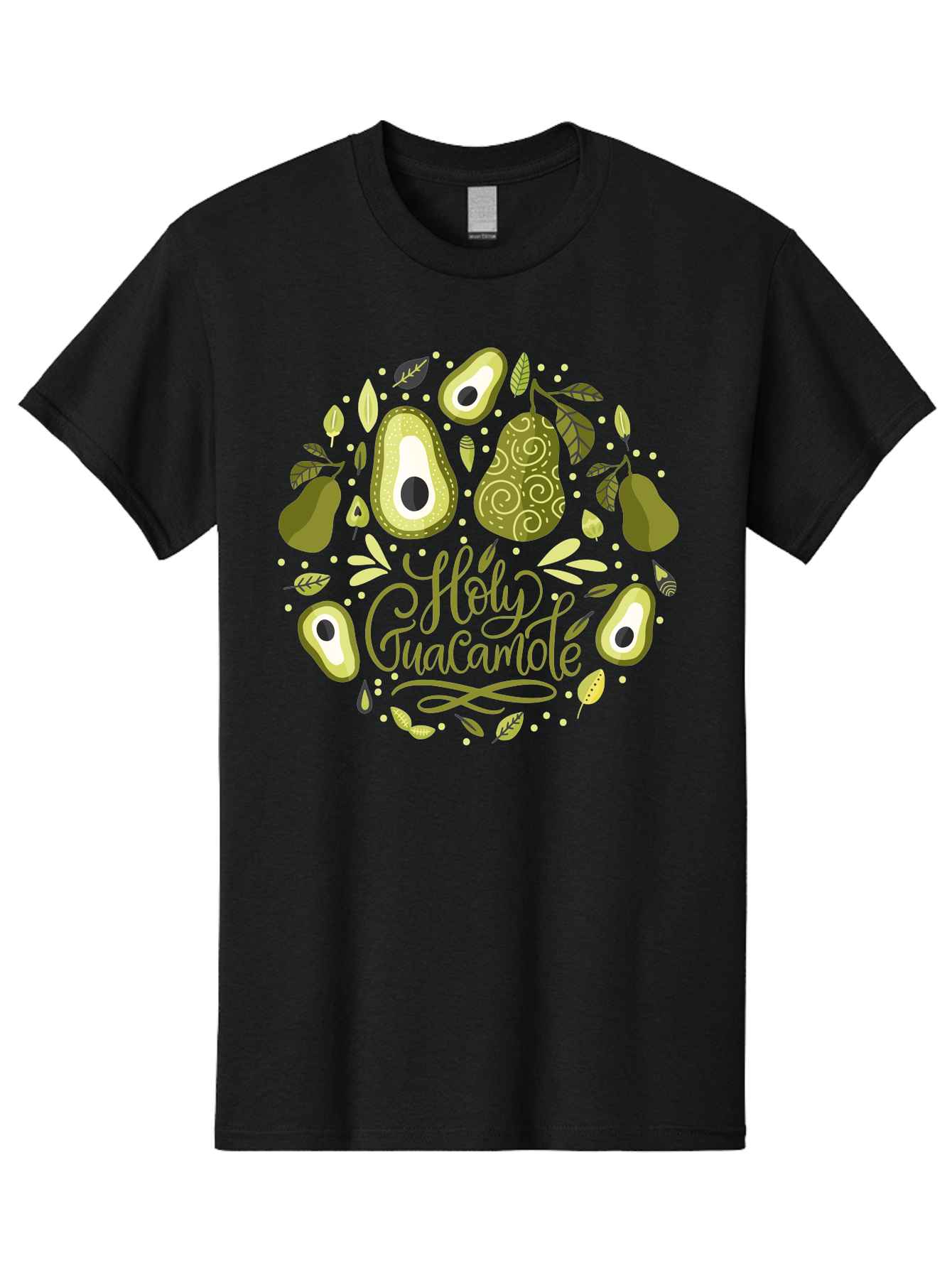 Hello-Avocado Men'S Graphic Tee, 100% Cotton, Comfortable Casual Summer Wear, Machine Washable, Avocado Illustrations, Guacamole Recipe, Healthy Eating, Vegan Lifestyle, Organic Produce, Foodie Culture, Fresh Ingredients, Culinary Delights - Aaa250 25
