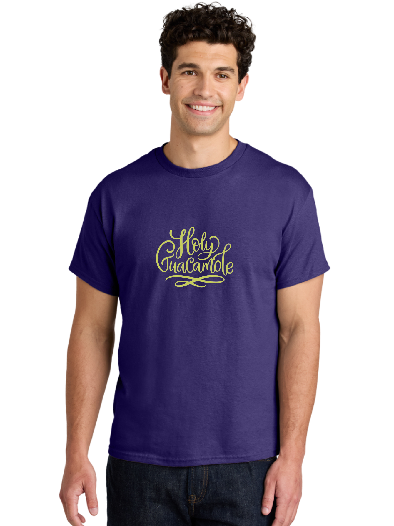 Holy-Guacamole-1 Men'S Graphic Tee, 100% Cotton, Comfortable Casual Summer Wear, Machine Washable, Mexican Cuisine, Guacamole Recipe, Dip Recipe, Delicious Dip, Tasty Guacamole, Holy Guacamole - Aaa252 6