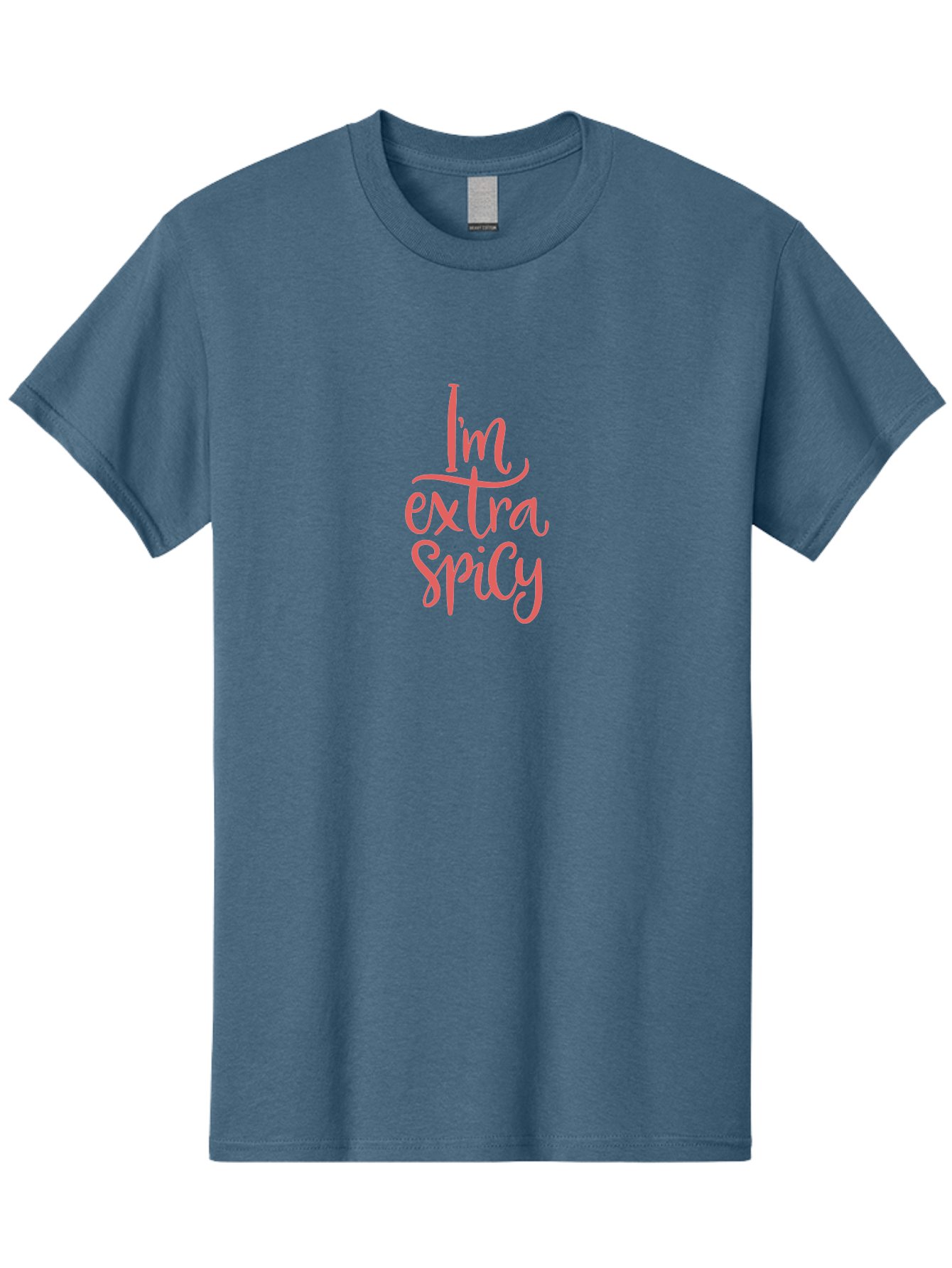 I-M-Extra-Spicy-2 Men'S Graphic Tee, 100% Cotton, Comfortable Casual Summer Wear, Machine Washable, Fun Phrase, Quirky Quote, Pink Text, Funny Saying, Sassy Statement, Bold Typography, Motivational Phrase, Attitude Adjustment - Aaa259 17