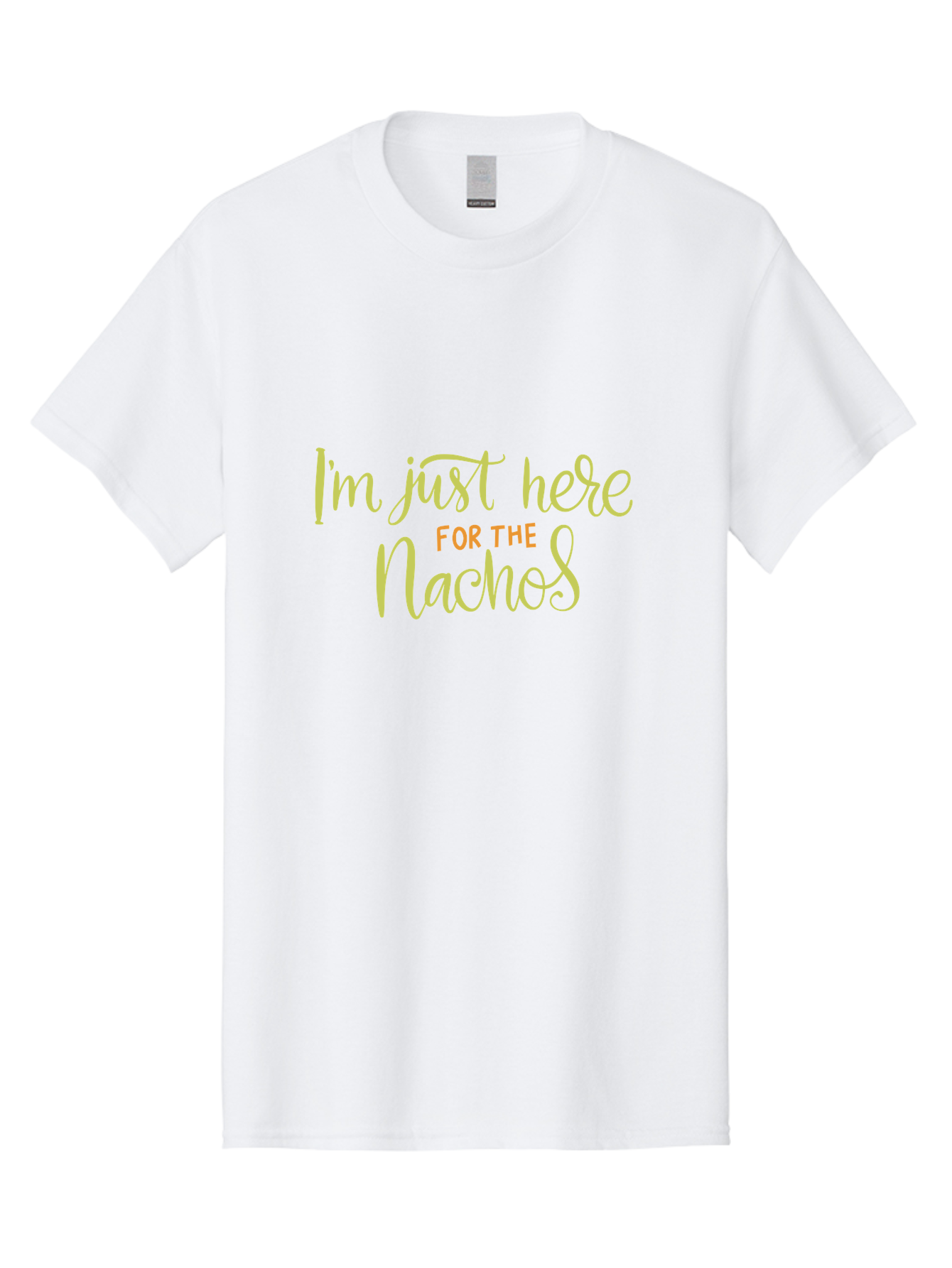 I-M-Just-Here-For-The-Nachos-2 Men'S Graphic Tee, 100% Cotton, Comfortable Casual Summer Wear, Machine Washable, Nachos, Funny Quote, Humorous Phrase, Foodie Humor, Comedic Saying, Cheesy Nachos, Snack Lovers, Amusing Text, Playful Phrase, - Aaa263 17