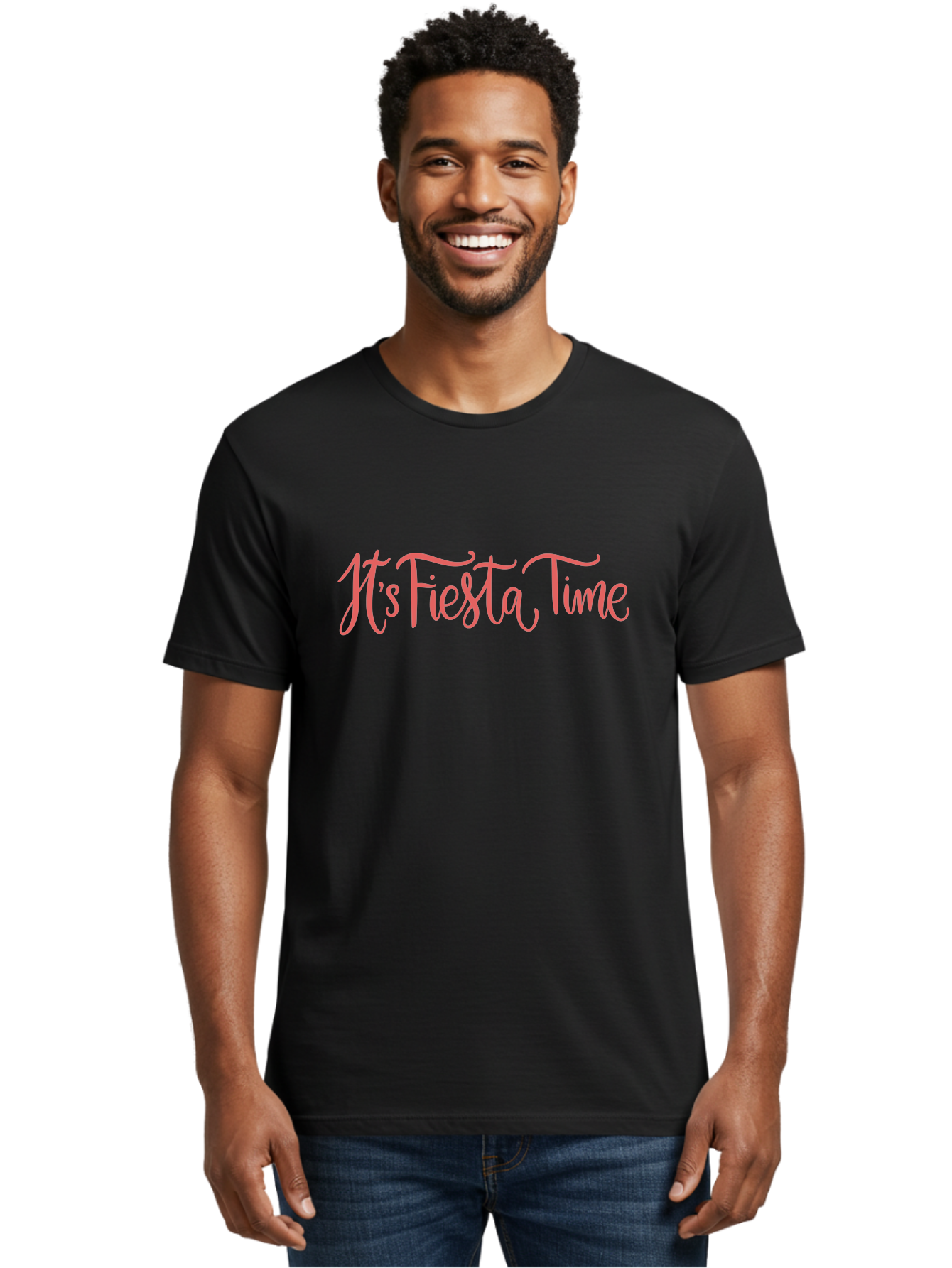 It-S-Fiesta-Time Men'S Graphic Tee, 100% Cotton, Comfortable Casual Summer Wear, Machine Washable, Fiesta Time, Party Invitation, Festive Atmosphere, Celebration, Party Theme, Mexican Culture, Vibrant Colors, Fun Times, Party Decor - Aaa267 26