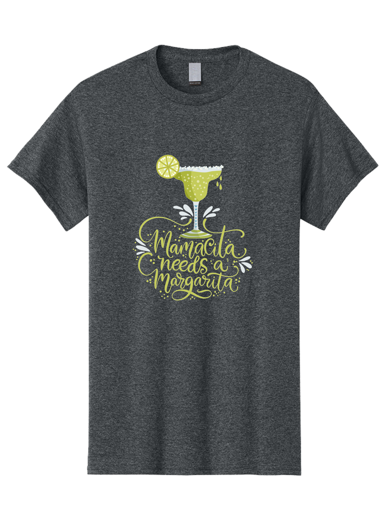 Mamacita-Needs-A-Margarita-1 Men'S Graphic Tee, 100% Cotton, Comfortable Casual Summer Wear, Machine Washable, Margarita Cocktail, Lime Slice, Salt Rim, Tequila Drink, Festive Design, Party Theme, Mexican-Inspired, Cocktail Culture, - Aaa273 29