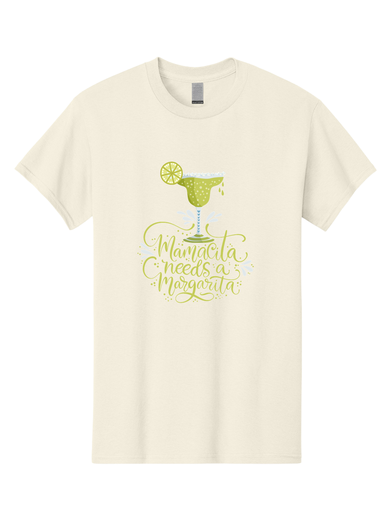 Mamacita-Needs-A-Margarita-1 Men'S Graphic Tee, 100% Cotton, Comfortable Casual Summer Wear, Machine Washable, Margarita Cocktail, Lime Slice, Salt Rim, Tequila Drink, Festive Design, Party Theme, Mexican-Inspired, Cocktail Culture, - Aaa273 21
