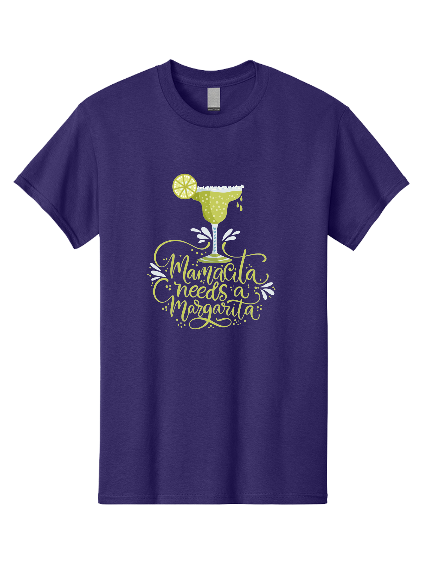 Mamacita-Needs-A-Margarita-1 Men'S Graphic Tee, 100% Cotton, Comfortable Casual Summer Wear, Machine Washable, Margarita Cocktail, Lime Slice, Salt Rim, Tequila Drink, Festive Design, Party Theme, Mexican-Inspired, Cocktail Culture, - Aaa273 19