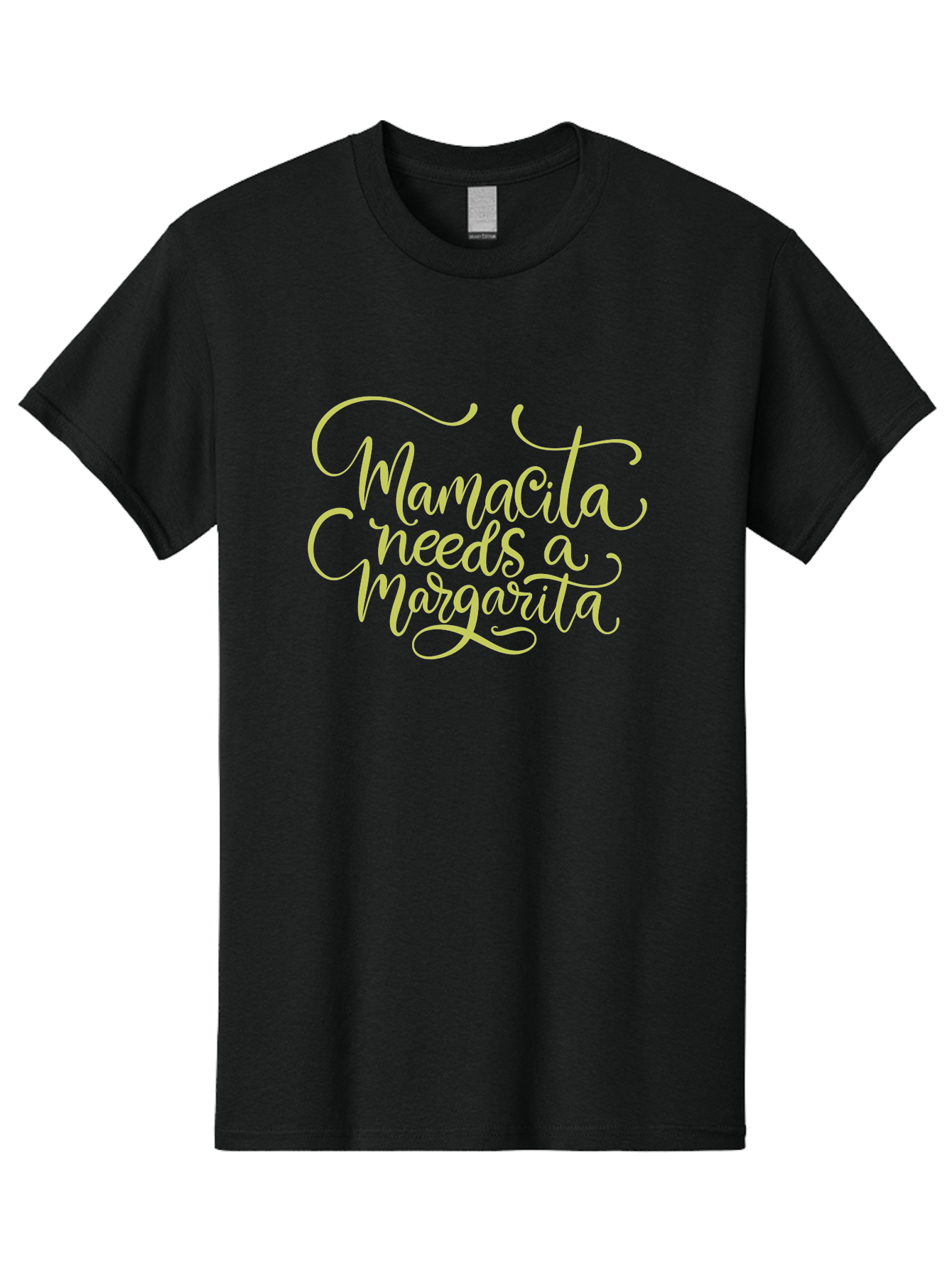 Mamacita-Needs-A-Margarita-2 Men'S Graphic Tee, 100% Cotton, Comfortable Casual Summer Wear, Machine Washable, Mamacita Needs A Margarita, Margarita Cocktail, Funny Quote, Cursive Text, Beverage Phrase, Happy Hour, Drink Sign, Party Theme, - Aaa274 25