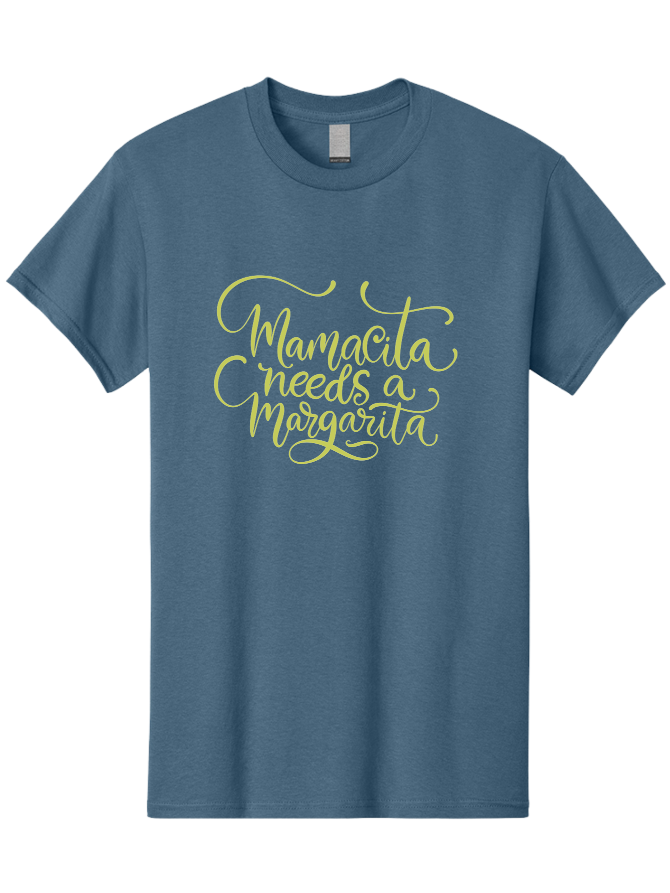 Mamacita-Needs-A-Margarita-2 Men'S Graphic Tee, 100% Cotton, Comfortable Casual Summer Wear, Machine Washable, Mamacita Needs A Margarita, Margarita Cocktail, Funny Quote, Cursive Text, Beverage Phrase, Happy Hour, Drink Sign, Party Theme, - Aaa274 23
