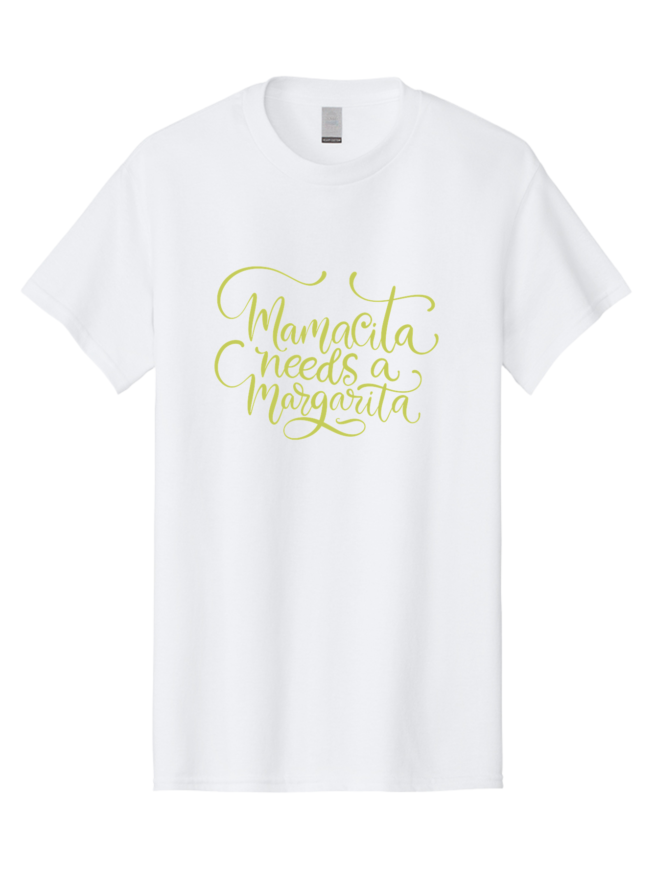 Mamacita-Needs-A-Margarita-2 Men'S Graphic Tee, 100% Cotton, Comfortable Casual Summer Wear, Machine Washable, Mamacita Needs A Margarita, Margarita Cocktail, Funny Quote, Cursive Text, Beverage Phrase, Happy Hour, Drink Sign, Party Theme, - Aaa274 7