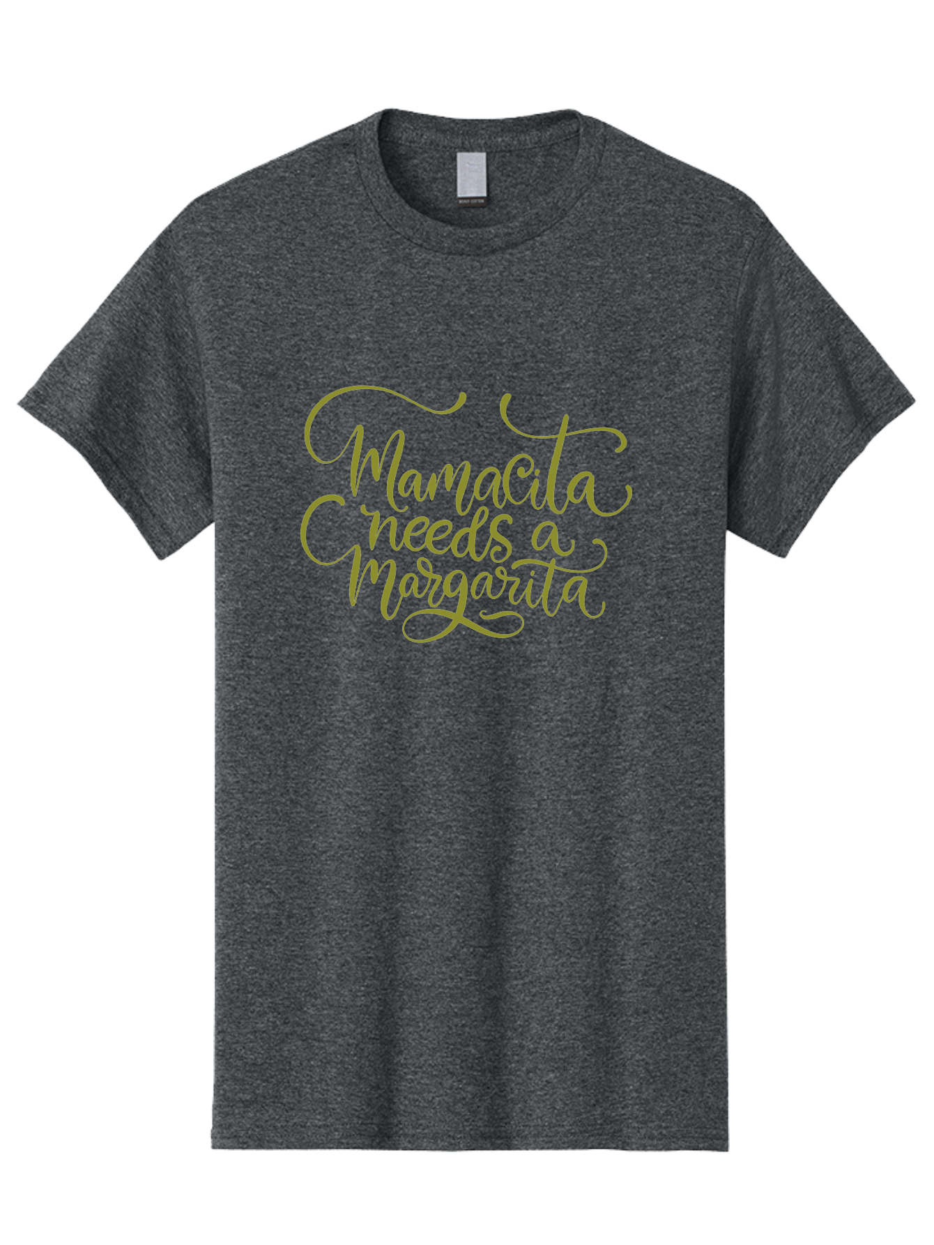 Mamacita-Needs-A-Margarita-3 Men'S Graphic Tee, 100% Cotton, Comfortable Casual Summer Wear, Machine Washable, Humorous Quote, Funny Phrase, Margarita Cocktail, Mamaquita, Red Text, Decorative Font, Elegant Script, Festive Vibes, - Aaa275 21