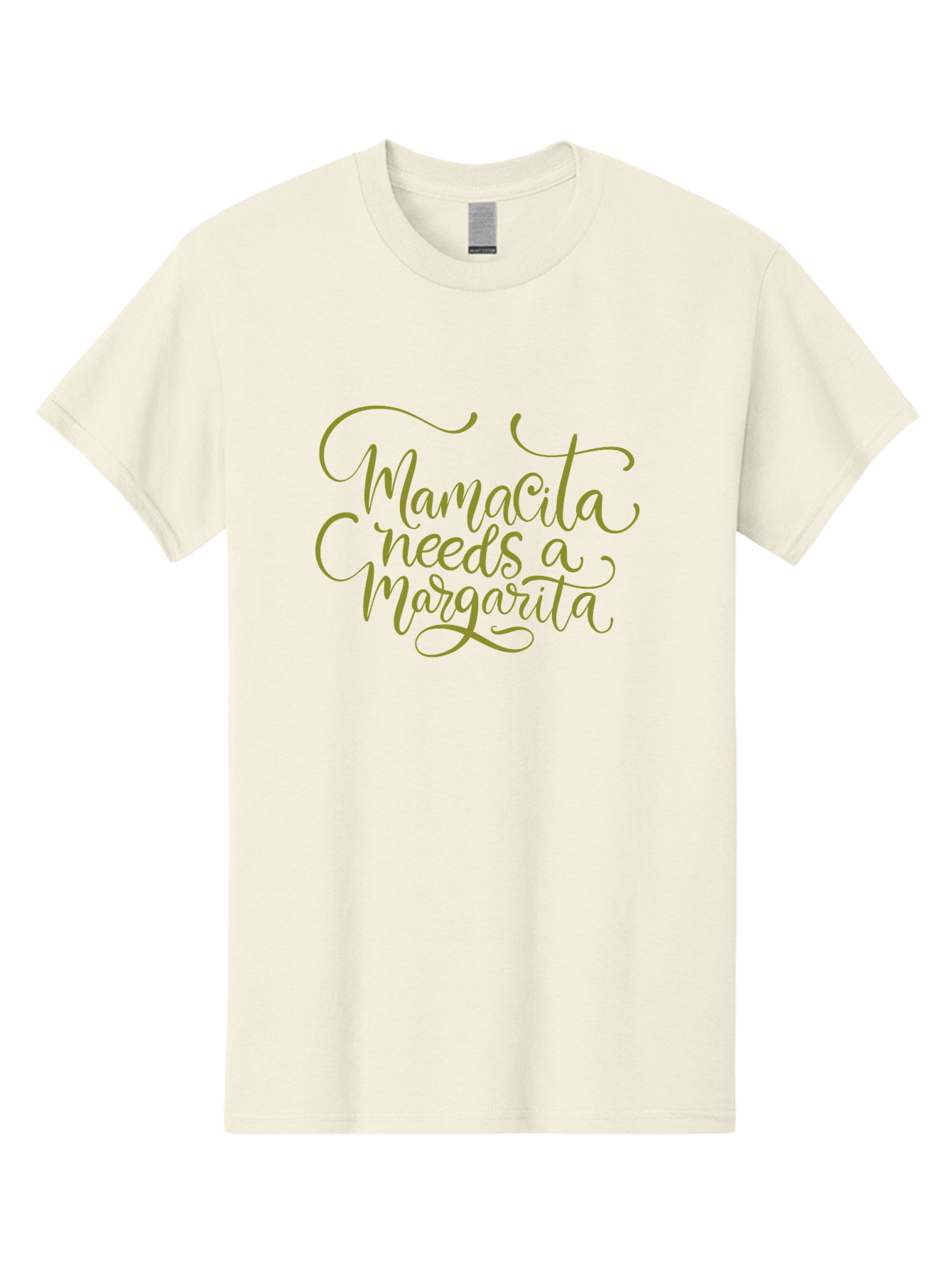 Mamacita-Needs-A-Margarita-3 Men'S Graphic Tee, 100% Cotton, Comfortable Casual Summer Wear, Machine Washable, Humorous Quote, Funny Phrase, Margarita Cocktail, Mamaquita, Red Text, Decorative Font, Elegant Script, Festive Vibes, - Aaa275 13