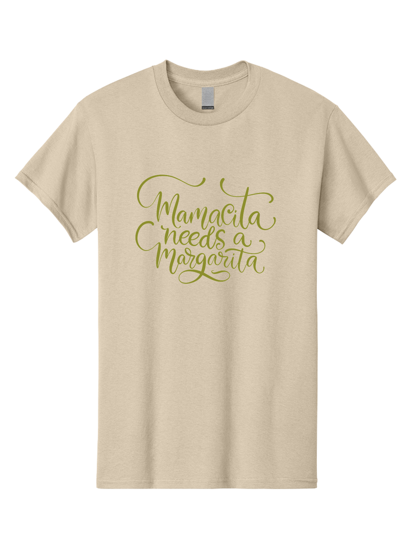 Mamacita-Needs-A-Margarita-3 Men'S Graphic Tee, 100% Cotton, Comfortable Casual Summer Wear, Machine Washable, Humorous Quote, Funny Phrase, Margarita Cocktail, Mamaquita, Red Text, Decorative Font, Elegant Script, Festive Vibes, - Aaa275 5