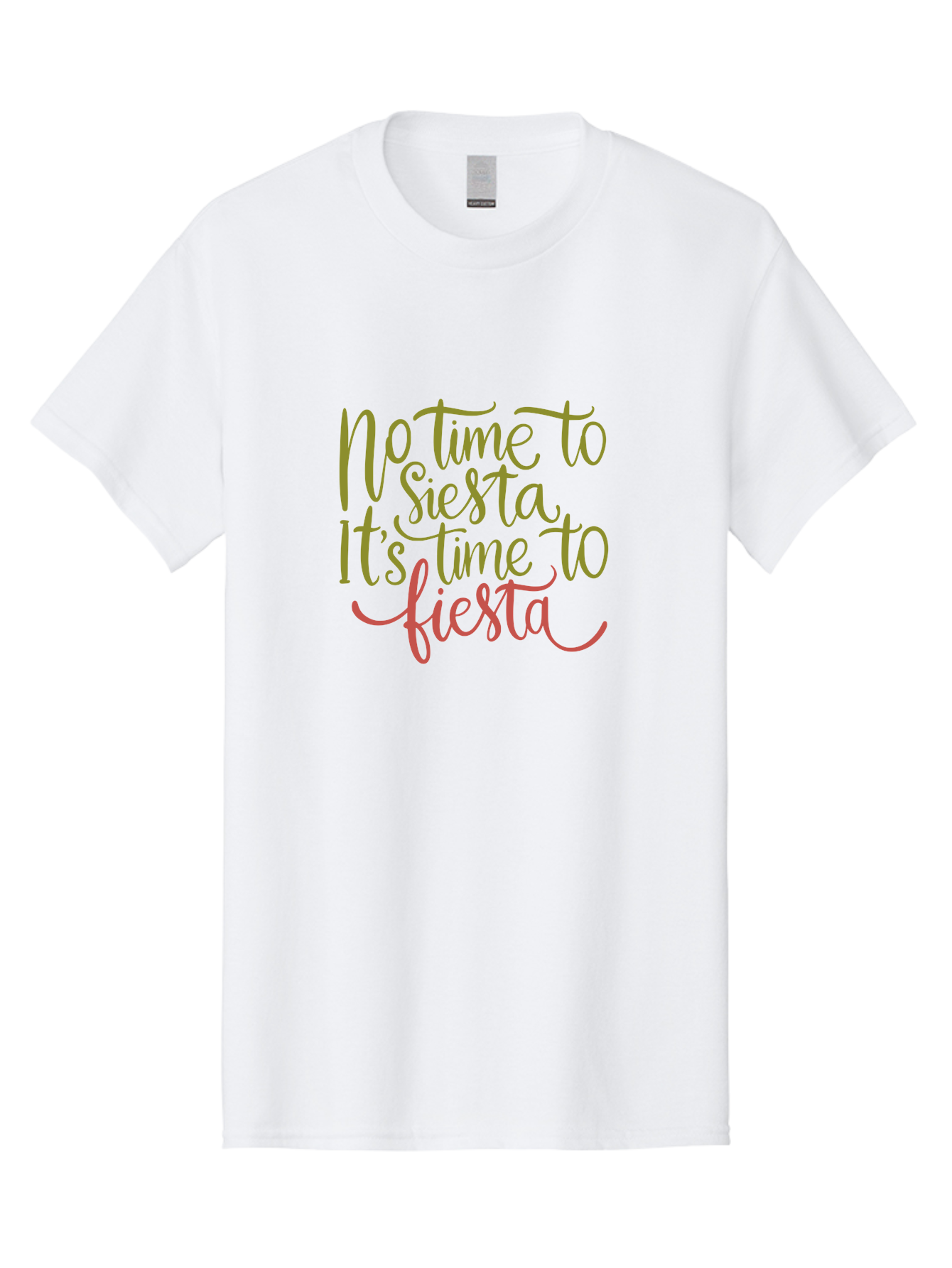 No-Time-To-Siesta-1 Men'S Graphic Tee, 100% Cotton, Comfortable Casual Summer Wear, Machine Washable, Party Invitation, Fiesta Theme, Celebration Graphics, Vibrant Pink Text, Festive T Shirt, Party Time Slogan, Party Decor - Aaa286 29
